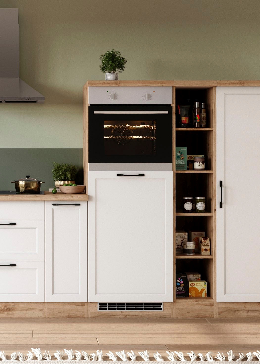 KOCHSTATION Backofen/Kühlumbauschrank »KS-Lana« Breite 60 cm