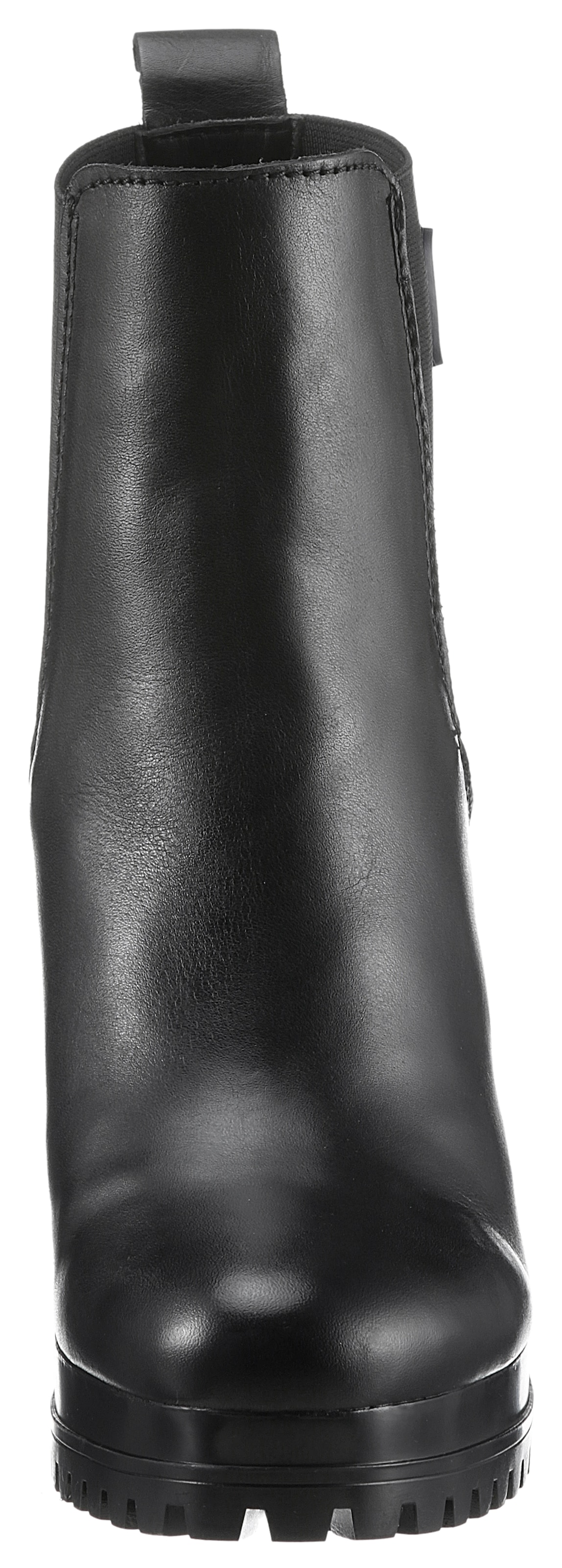 Tommy Jeans High-Heel-Stiefelette »TJW NEW ESS HIGH HEEL BOOT«, mit breitem Stretcheinsatz