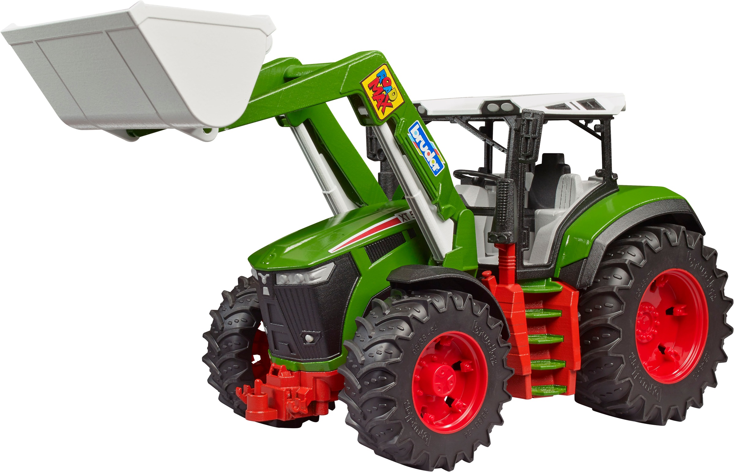 Bruder® Spielzeug-Traktor »Roadmax Traktor mit Frontlader (03451)« Made in Europe