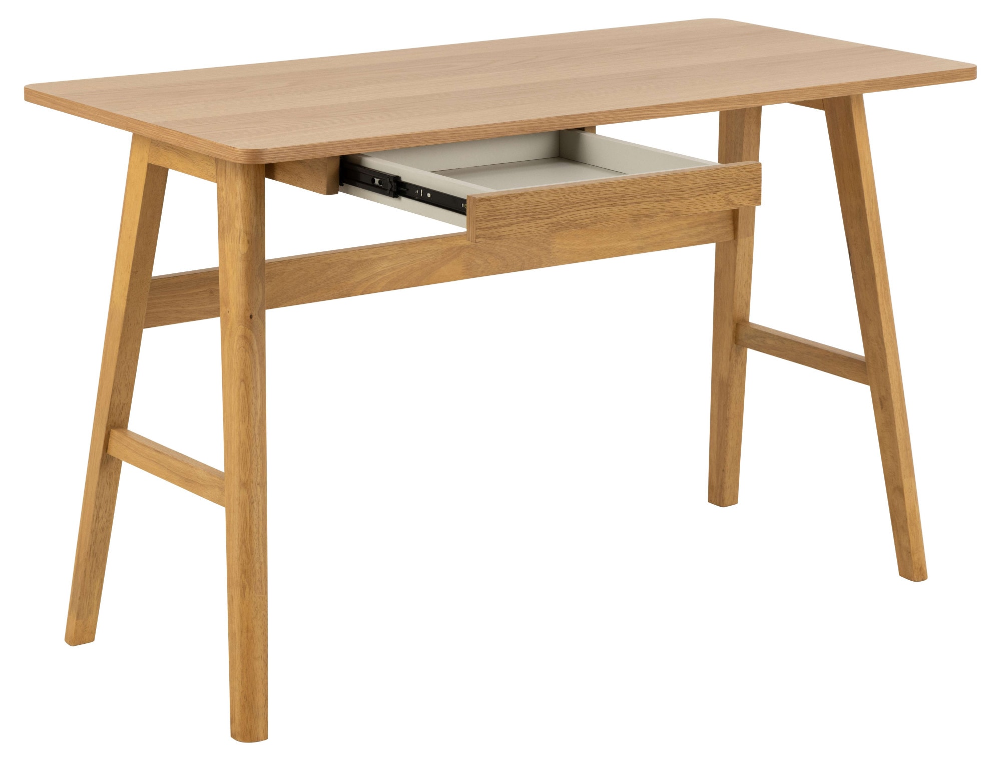 ACTONA GROUP Schreibtisch »Barnett« Schreibtisch, Schublade matt Eiche Lack Furnier,120x60x75cm