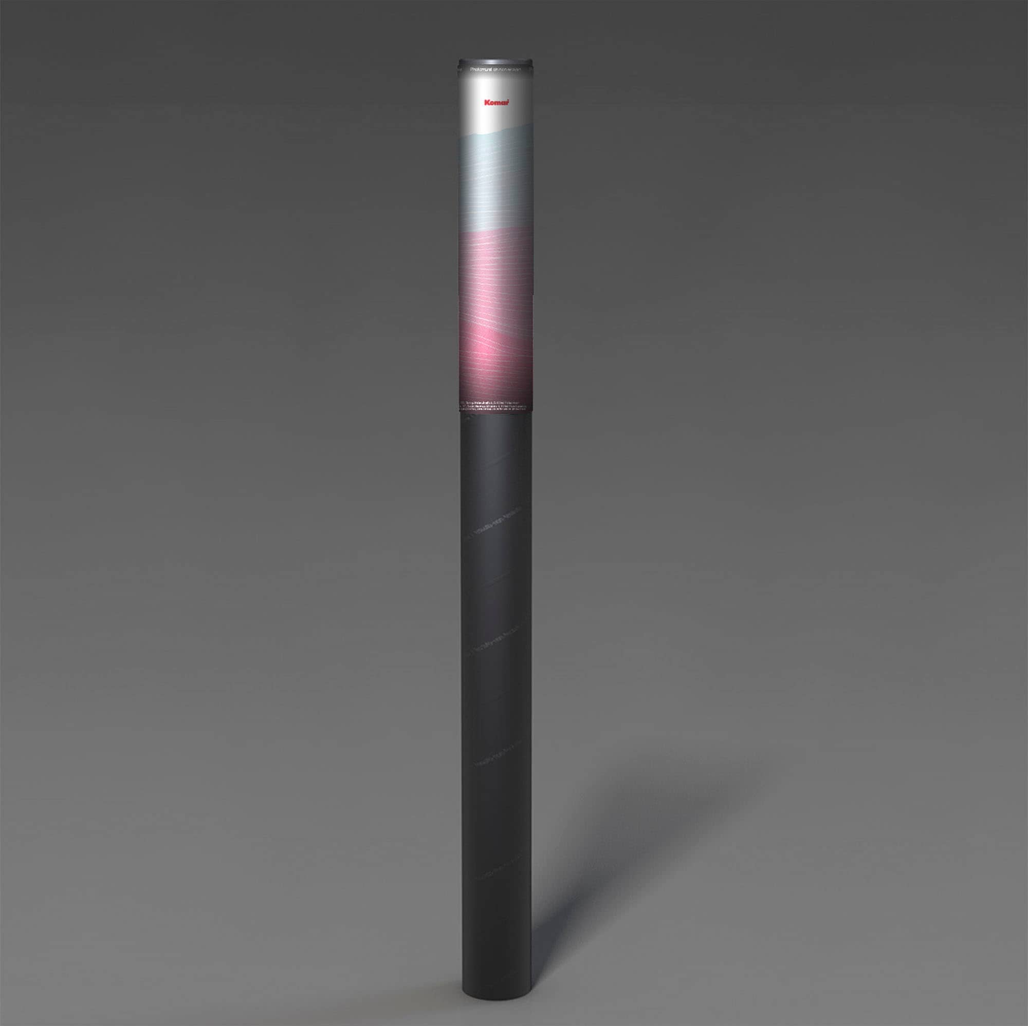 Komar Vliestapete »Digitaldruck Vlies - Strawberry Streets - Größe 200 x 250 cm«, bedruckt, Wohnzimmer, Schlafzimmer