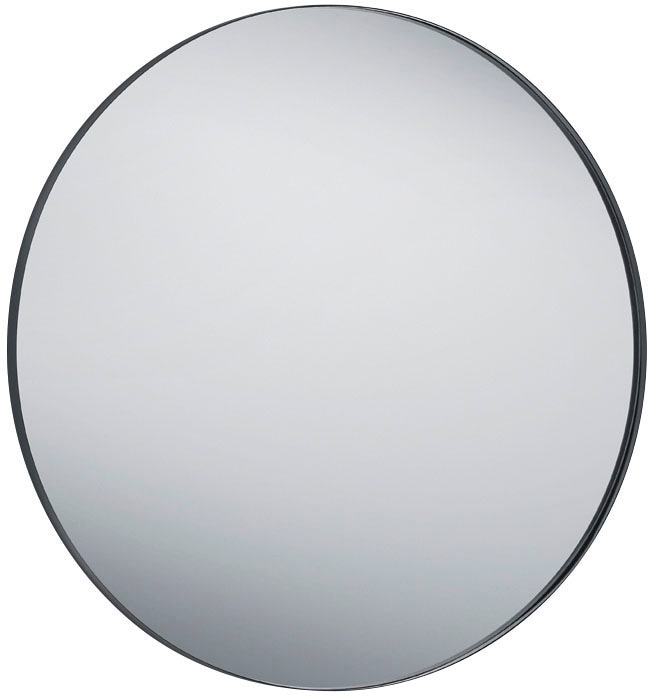 MIRRORS AND MORE Dekospiegel »Britney« Wandspiegel, rund, Ø 80 cm, Metallra günstig online kaufen