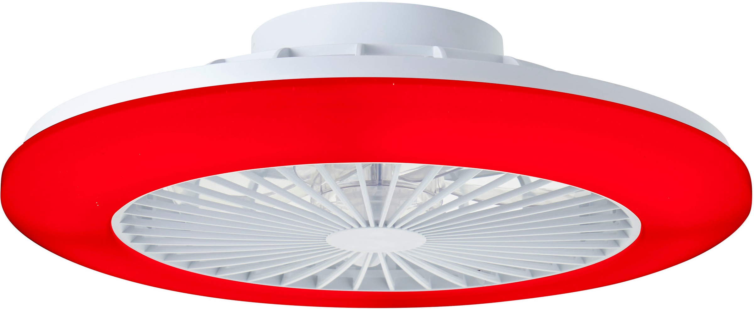 Brilliant LED Deckenleuchte »Salerno«, LED Leuchte, Ventilator, digitales RGB, 49 cm, 4700 lm, 3000-6500 K