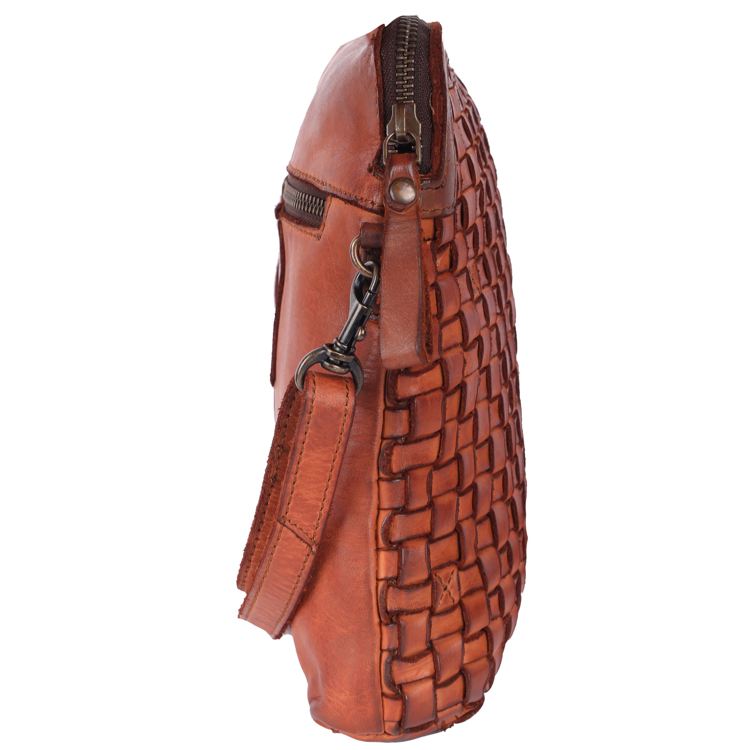 HARBOUR 2nd Handtasche »Ida-UP« Damen Umhängetasche, Schultertasche mit modischem Flechtmuster