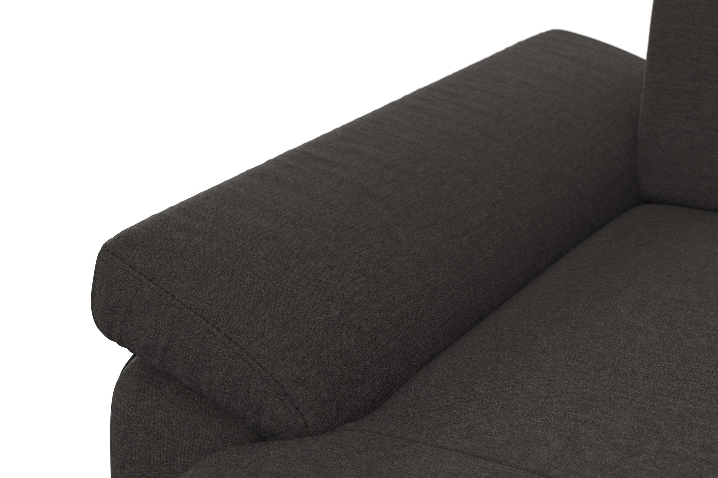 sit&more Ecksofa »Padua L-Form«, inklusive Sitztiefenverstellung, Armteilfunktion und Federkern