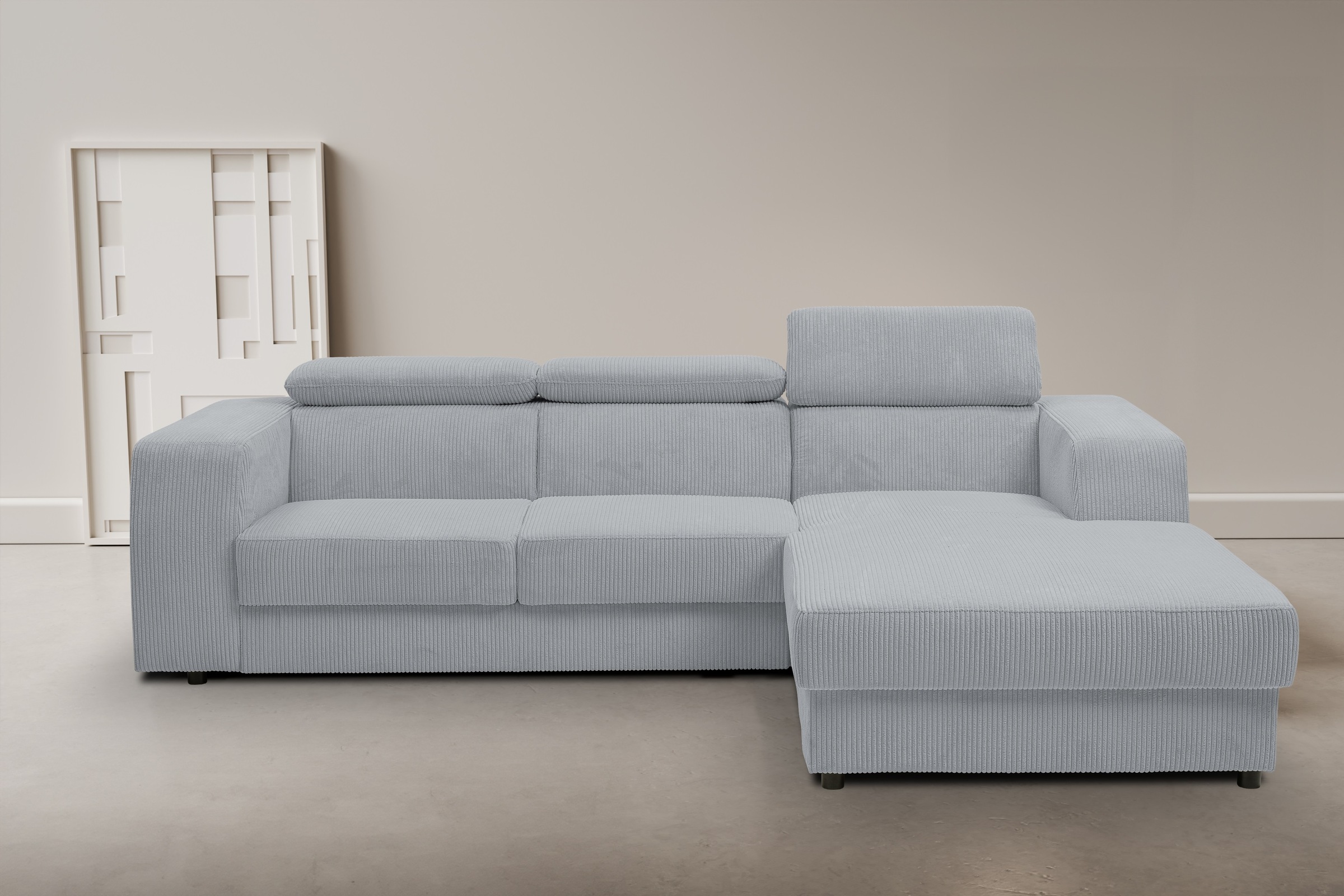 WERK2 Ecksofa »Cherry, modernes Sofa mit Komfortfunktionen, Breite 270cm, L günstig online kaufen