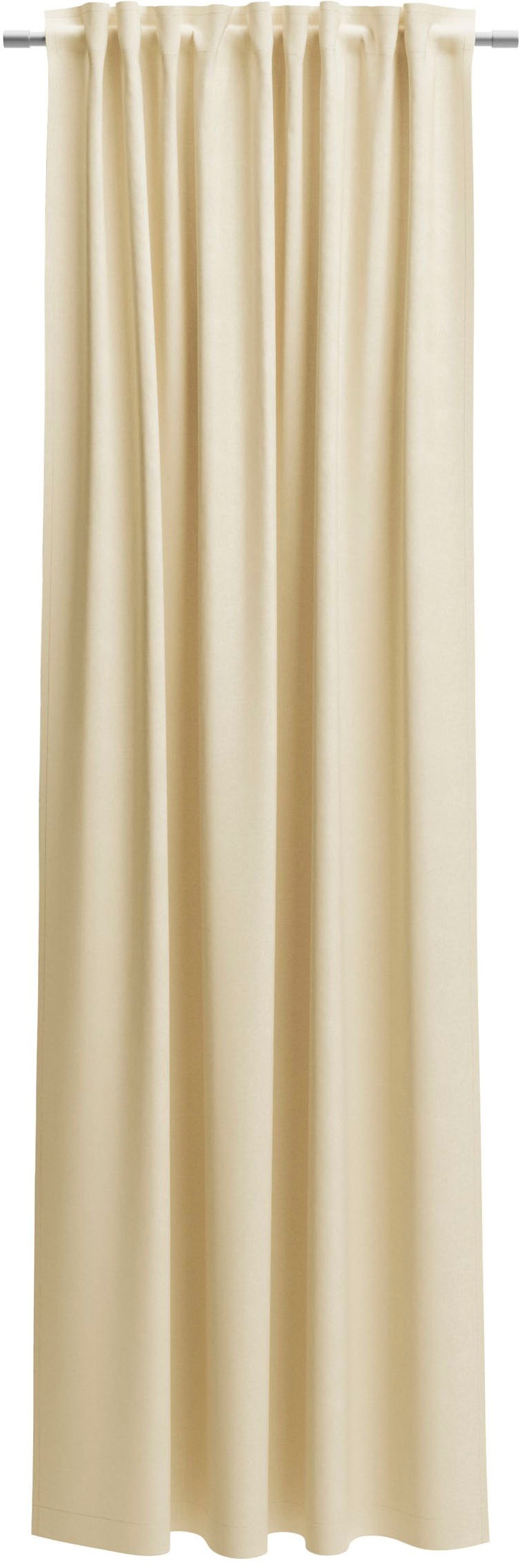 Neutex for you! Vorhang »BELMONDO«, (1 St.), Uni mit samtiger Oberfläche, n günstig online kaufen