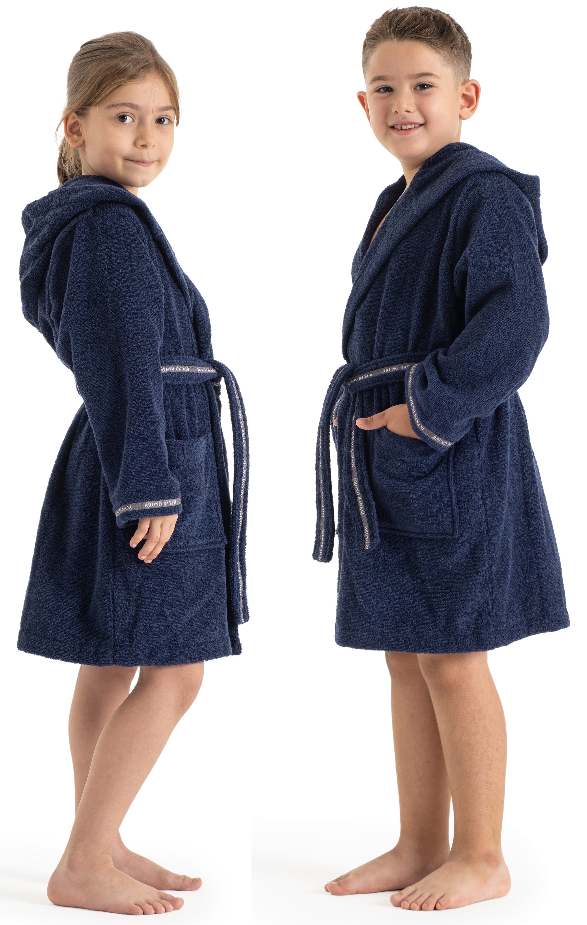Bruno Banani Kinderbademantel »Danny, Ideal für Zuhause, Schwimmbad oder im günstig online kaufen
