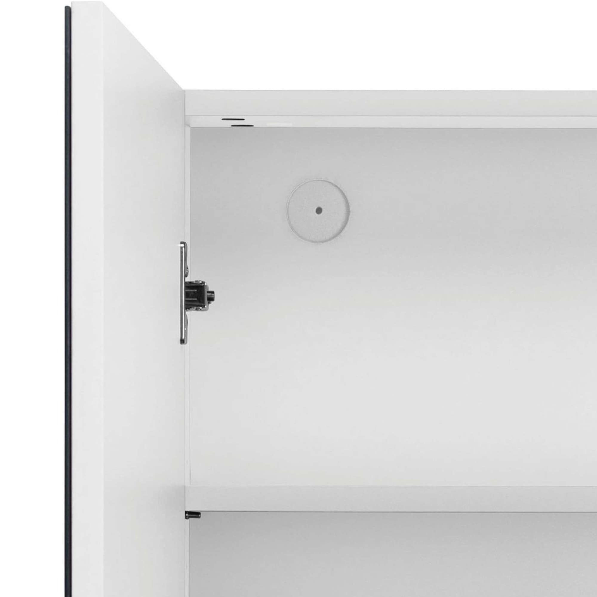 Home affaire Badmöbel-Set »Wisla«, (Set, 2 St.), Spiegelschrank, WBU mit Siphonausschnitt u. Push-to-open, Breite 60 cm