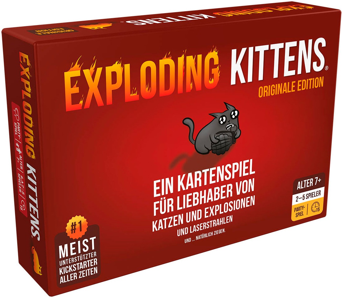 Asmodee Spiel »Exploding Kitten«