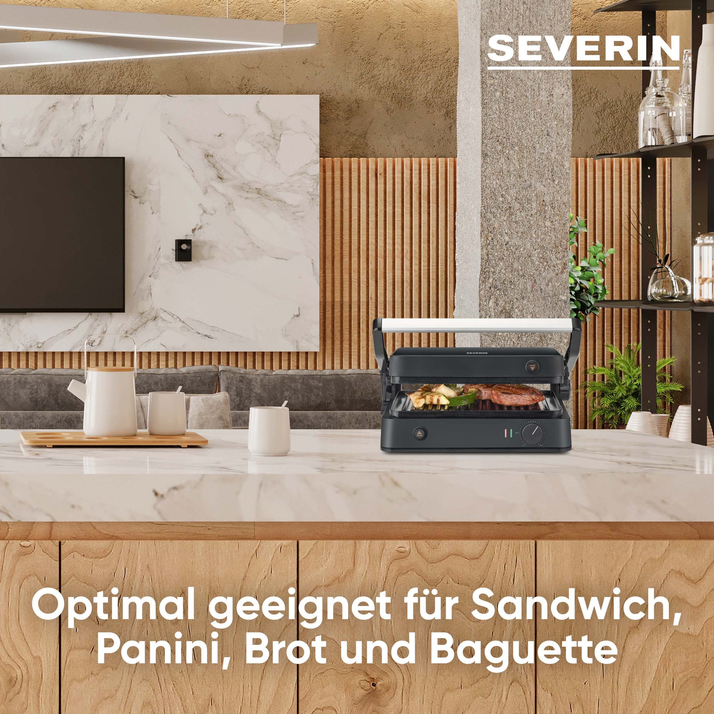 Severin Kontaktgrill »KG2398 SEVINI COMFORT«, 1800 W