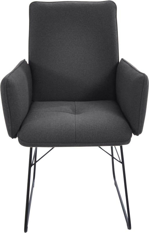 K+W Komfort & Wohnen Armlehnstuhl, 1 St., Flachgewebe Q2 2250, Drahtkufenge günstig online kaufen
