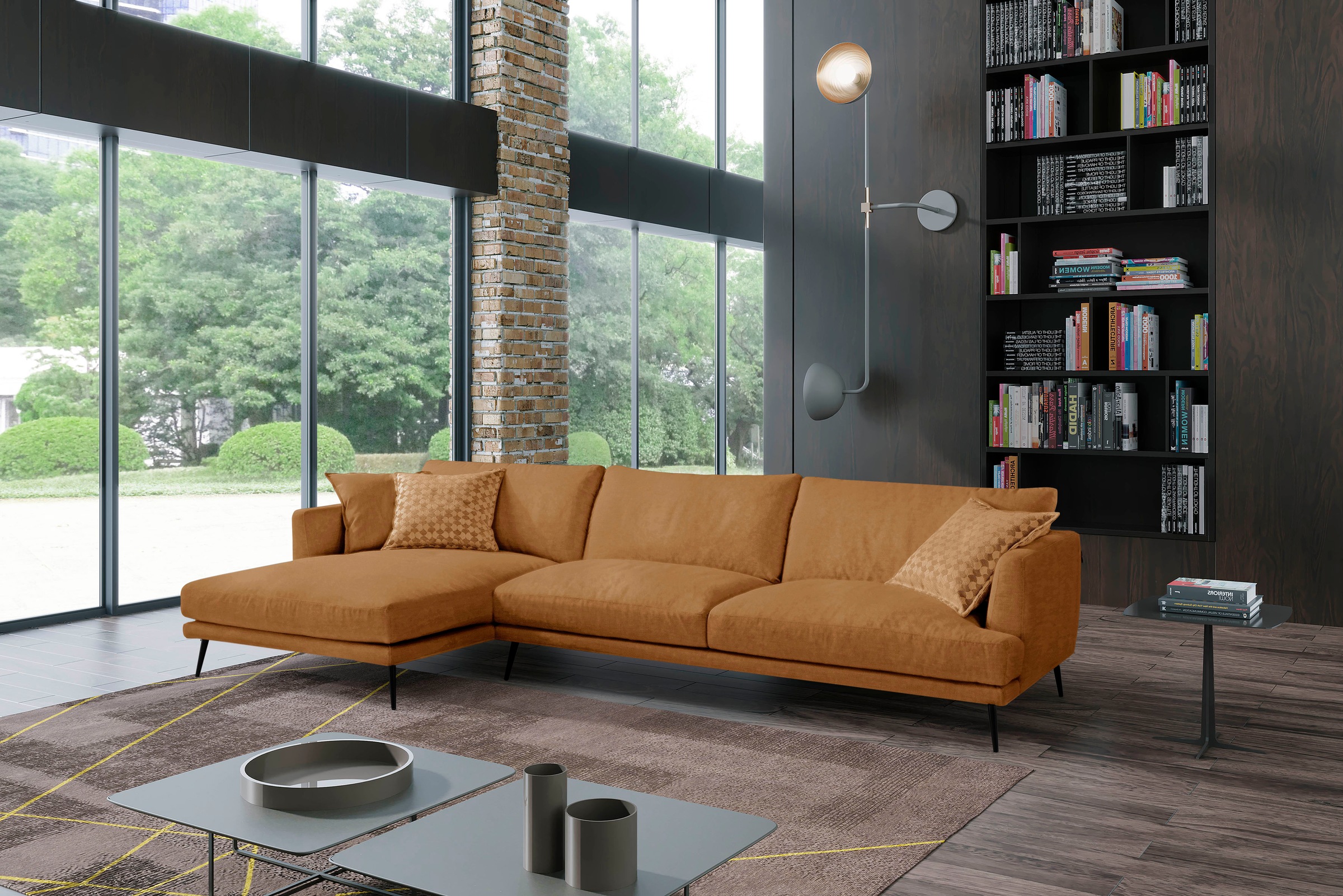 Egoitaliano Ecksofa »Sophia, Designsofa mit extrakomfortablem Sitzkomfort, günstig online kaufen