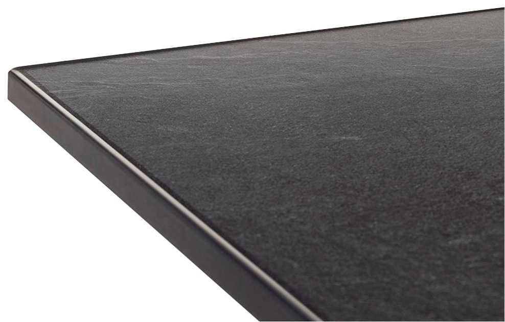 Sieger Klapptisch Rund Grau/Eisengrau Ø 85 cm günstig online kaufen