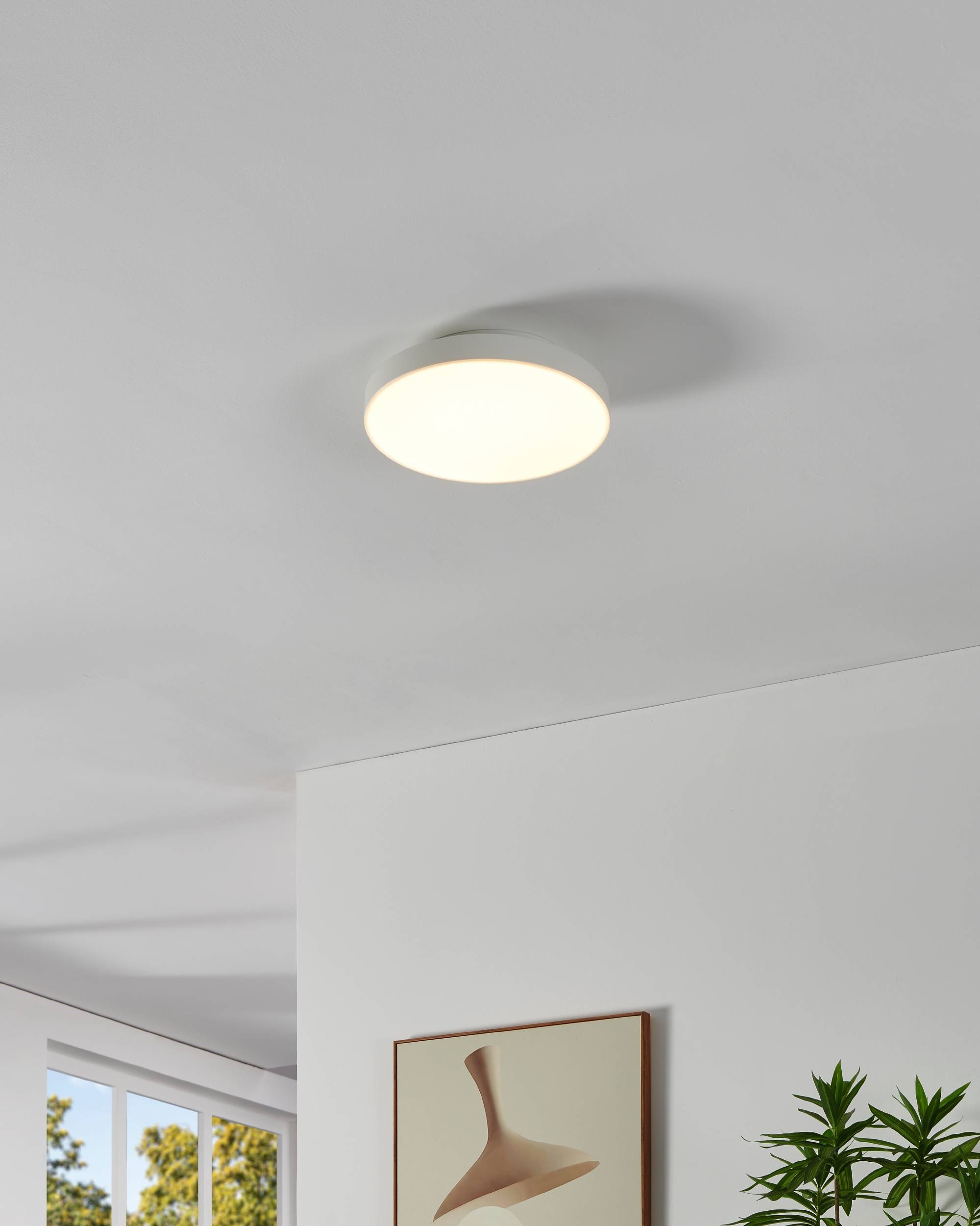 EGLO Deckenleuchte »TURCONA-Z« LED-Modul 1 Stk. warmweiß - kaltweiß Timer, App/Sprachsteuerung Alexa, ‎‎‎‎exkl. Fernbedienung
