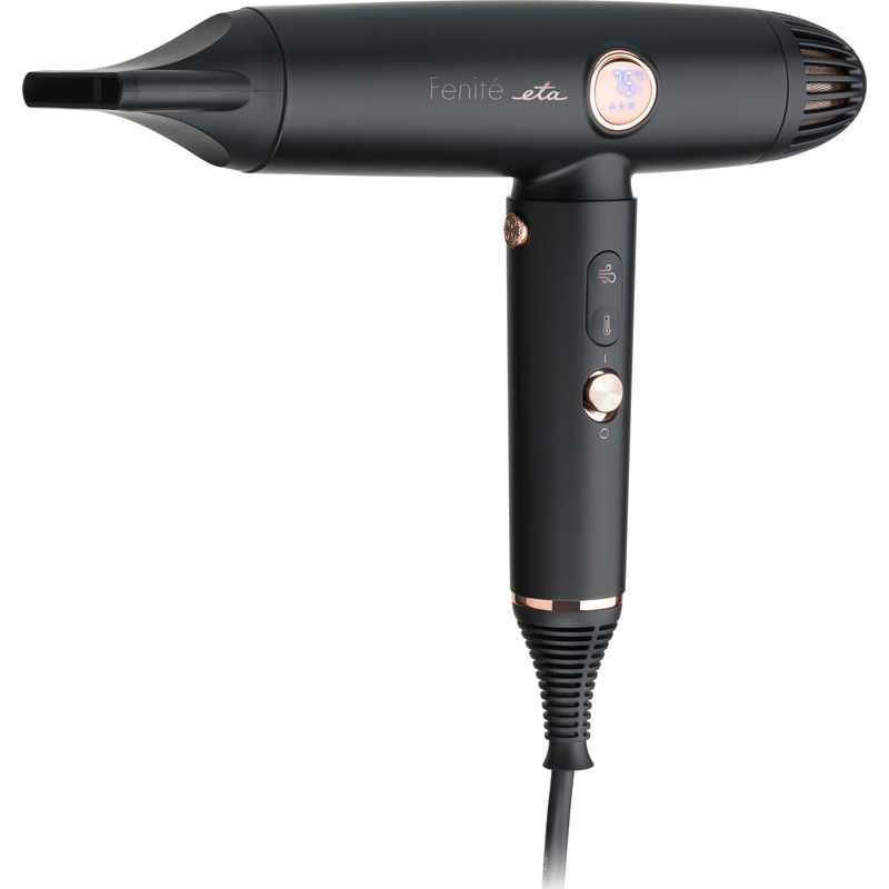 ETA Ionic-Haartrockner »Fenite Black Edition 931990000« 1.400 W 3 Aufsätze Verfügt über ein magnetisches Befestigungssystem schwarz Mit nur 340g...