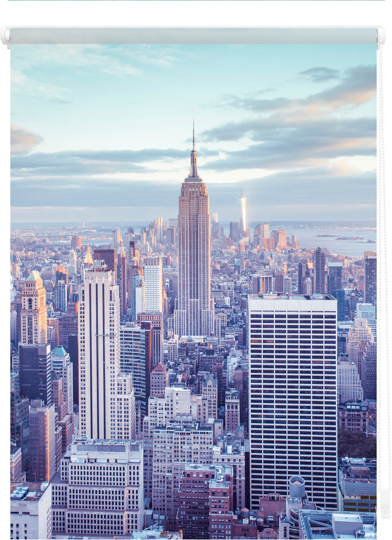 LICHTBLICK ORIGINAL Seitenzugrollo »Klemmfix Motiv New York«, Lichtschutz, günstig online kaufen