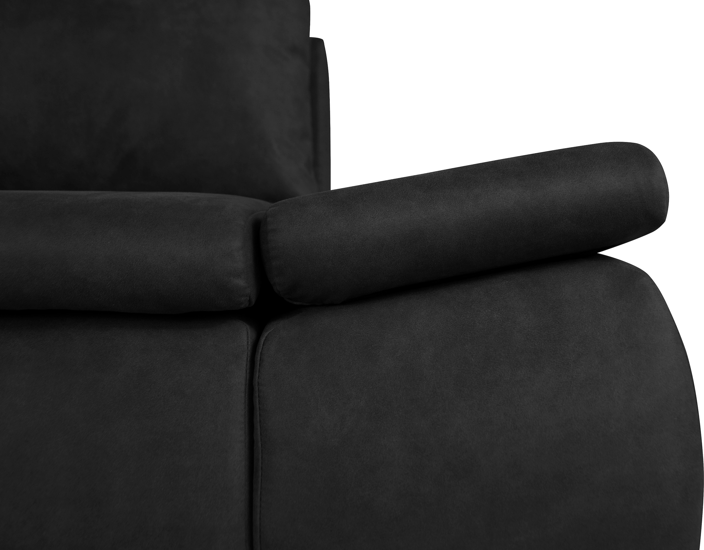 Home affaire Ecksofa »Acra L-Form«, mit Bettfunktion und Bettkasten, in Mattenoptik