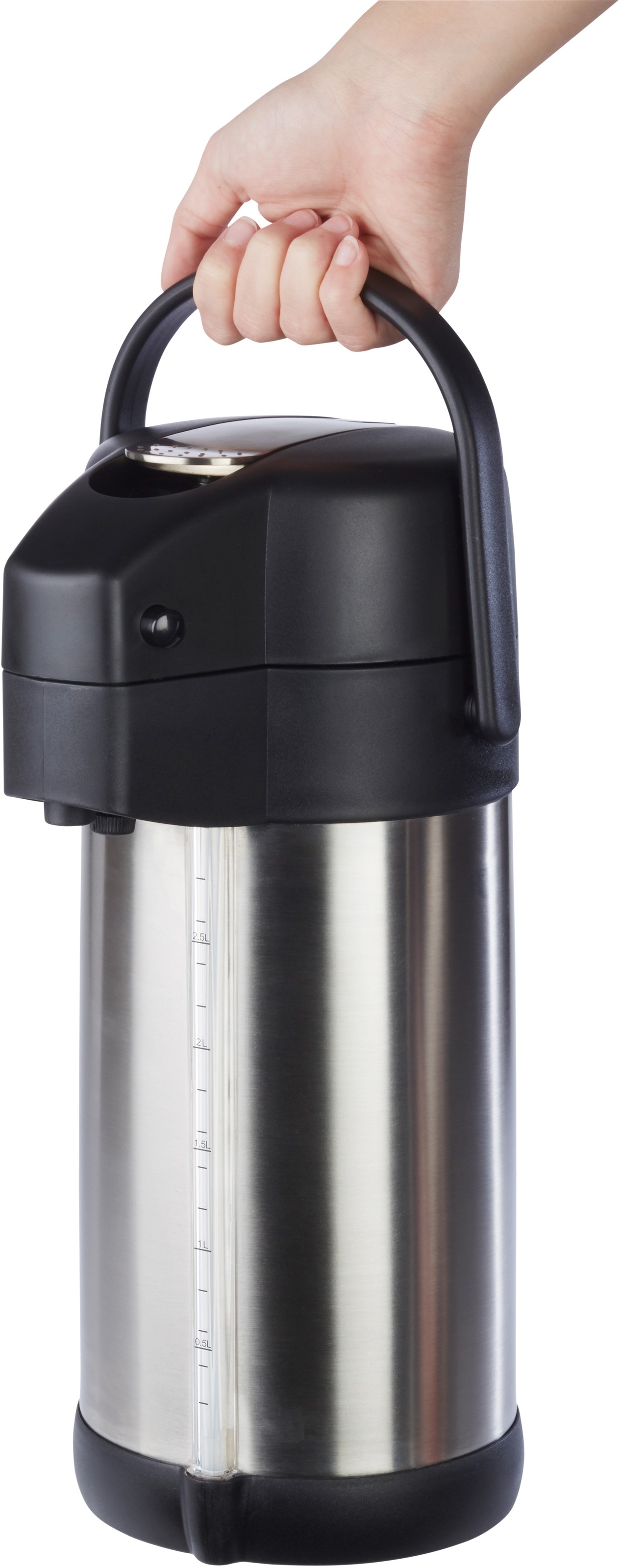 APS Isolierkanne »Premium« 3 l Pumpmechanismus, Edelstahl/Kunststoff günstig online kaufen