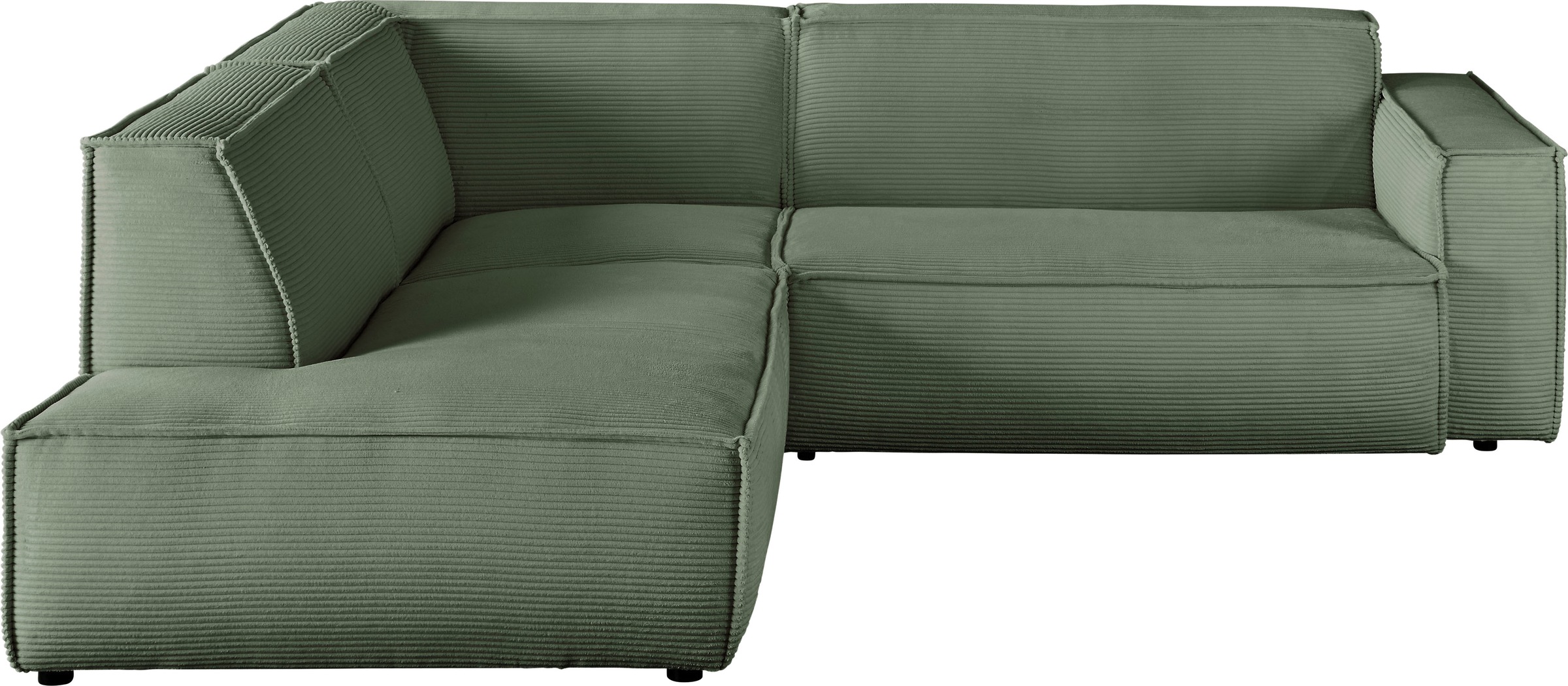 3C Candy Ecksofa »Matteo in elegant, kubischer Formensprache, bequem, L-For günstig online kaufen