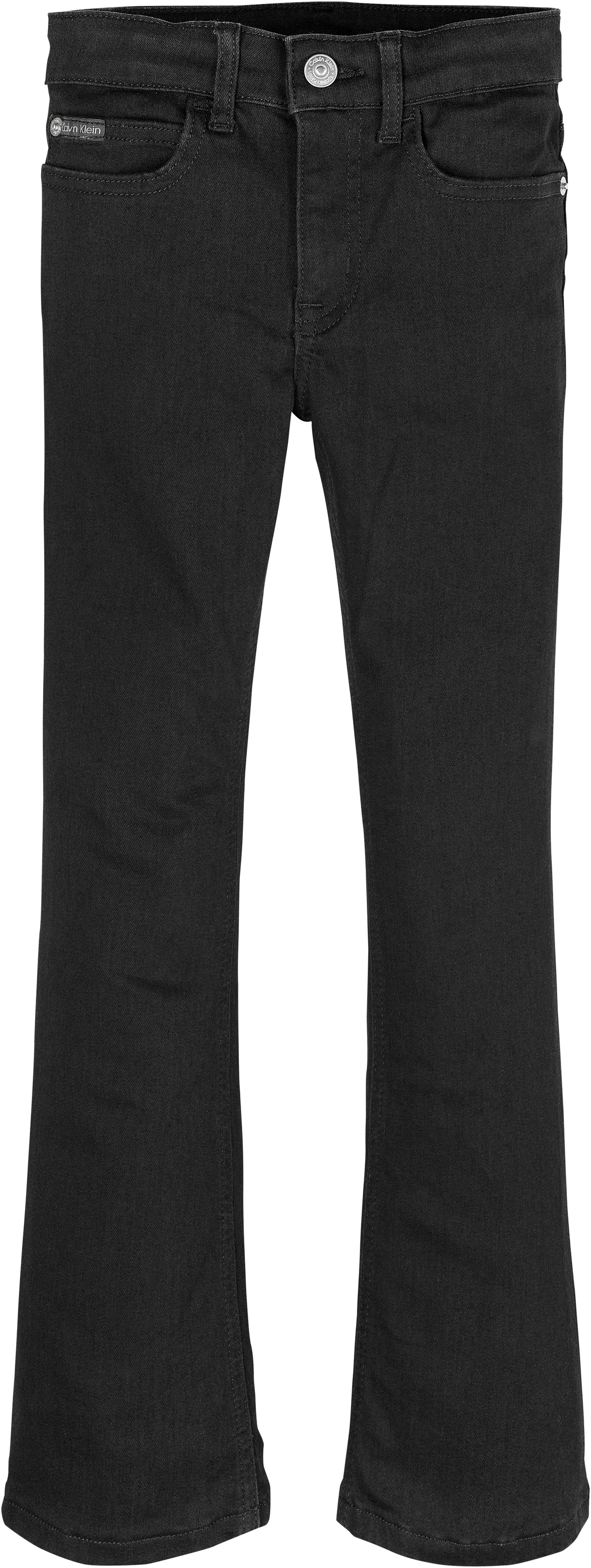 Calvin Klein Jeans Schlagjeans »Mr Flare Ess Black Str Denim«, für Kinder bis 16 Jahre und mit Logopatch