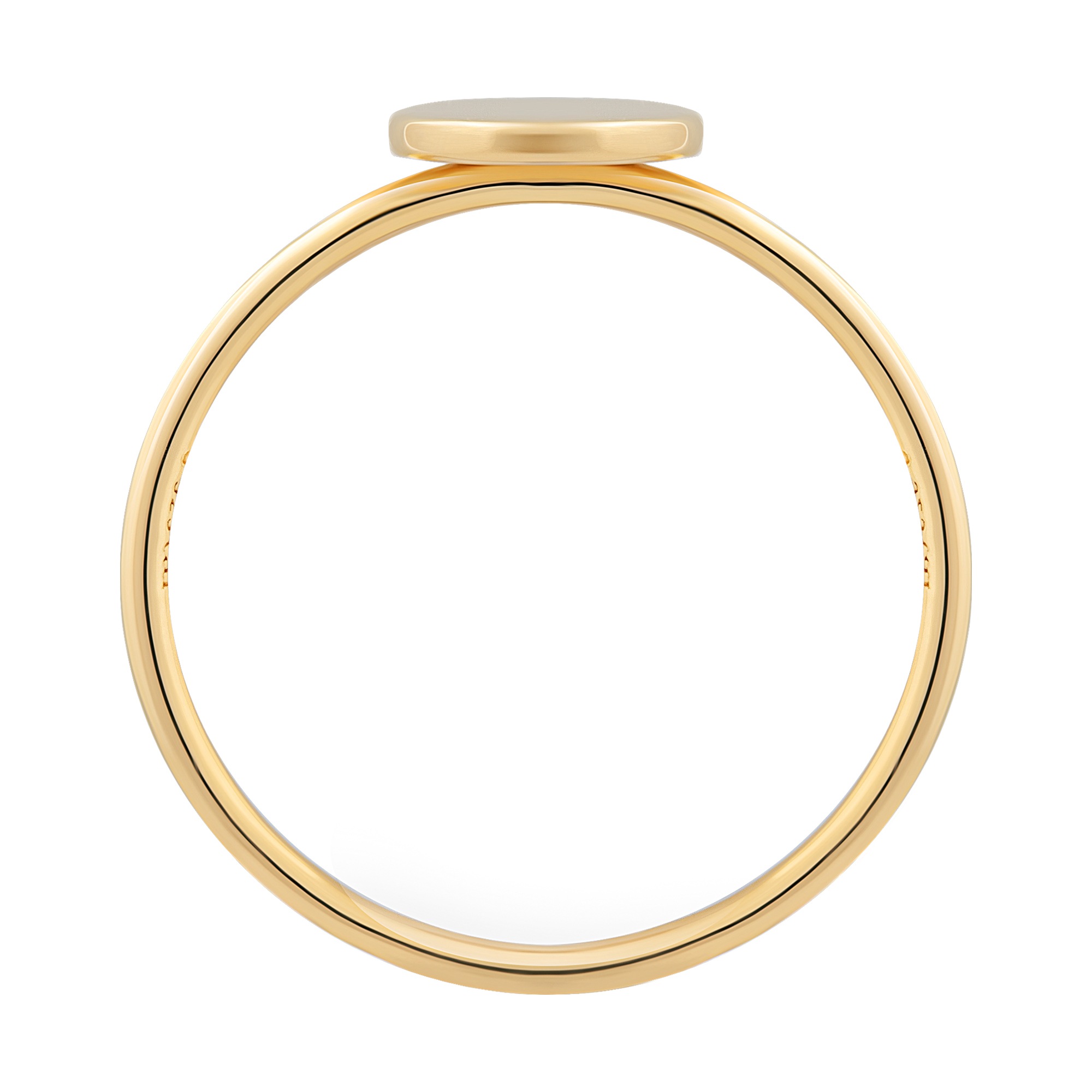 CAÏ Fingerring »925/- Sterling Silber vergoldet Boho«