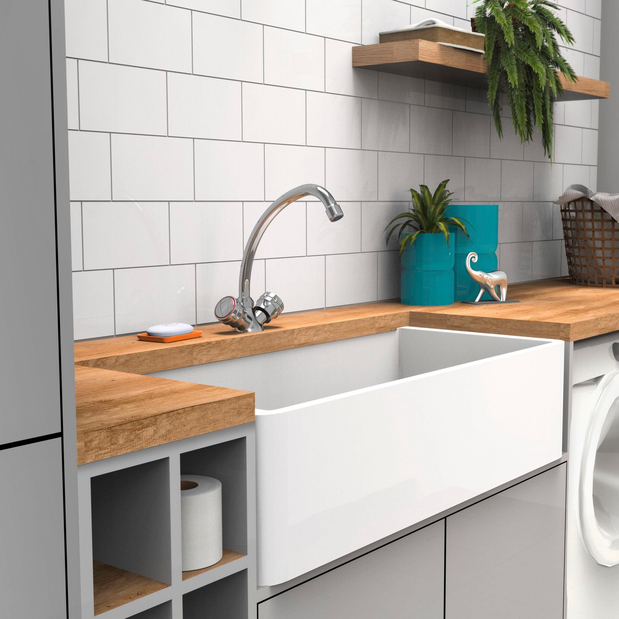 Eisl Spültischarmatur »GRADO« schwenkbarer Auslauf 360°, Marken-Mischdüse f günstig online kaufen