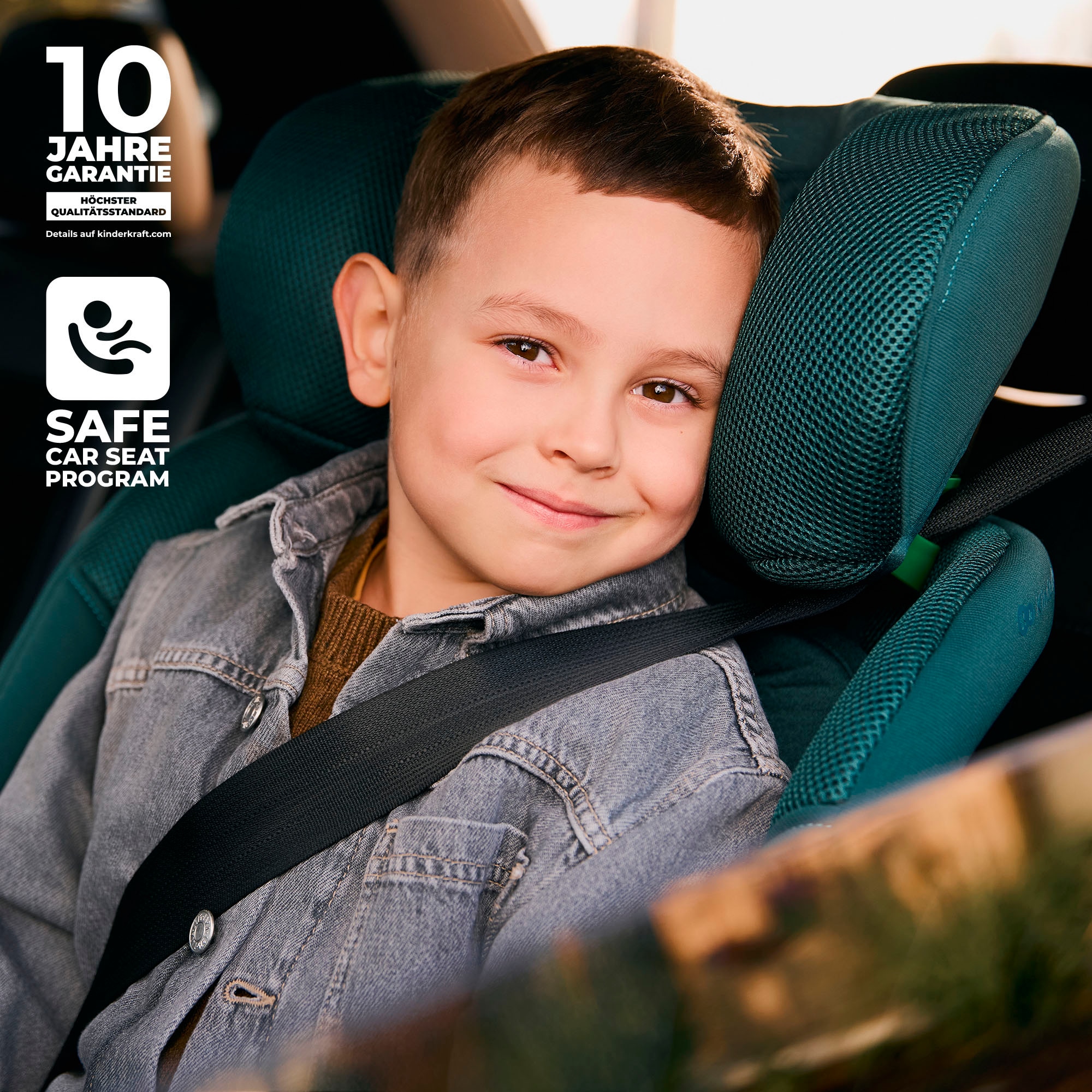 Kinderkraft Autokindersitz »XRIDER 2 i-Size« Klasse 0 / 1 / II / III (bis 36 kg) 360° – drehbarer Kindersitz