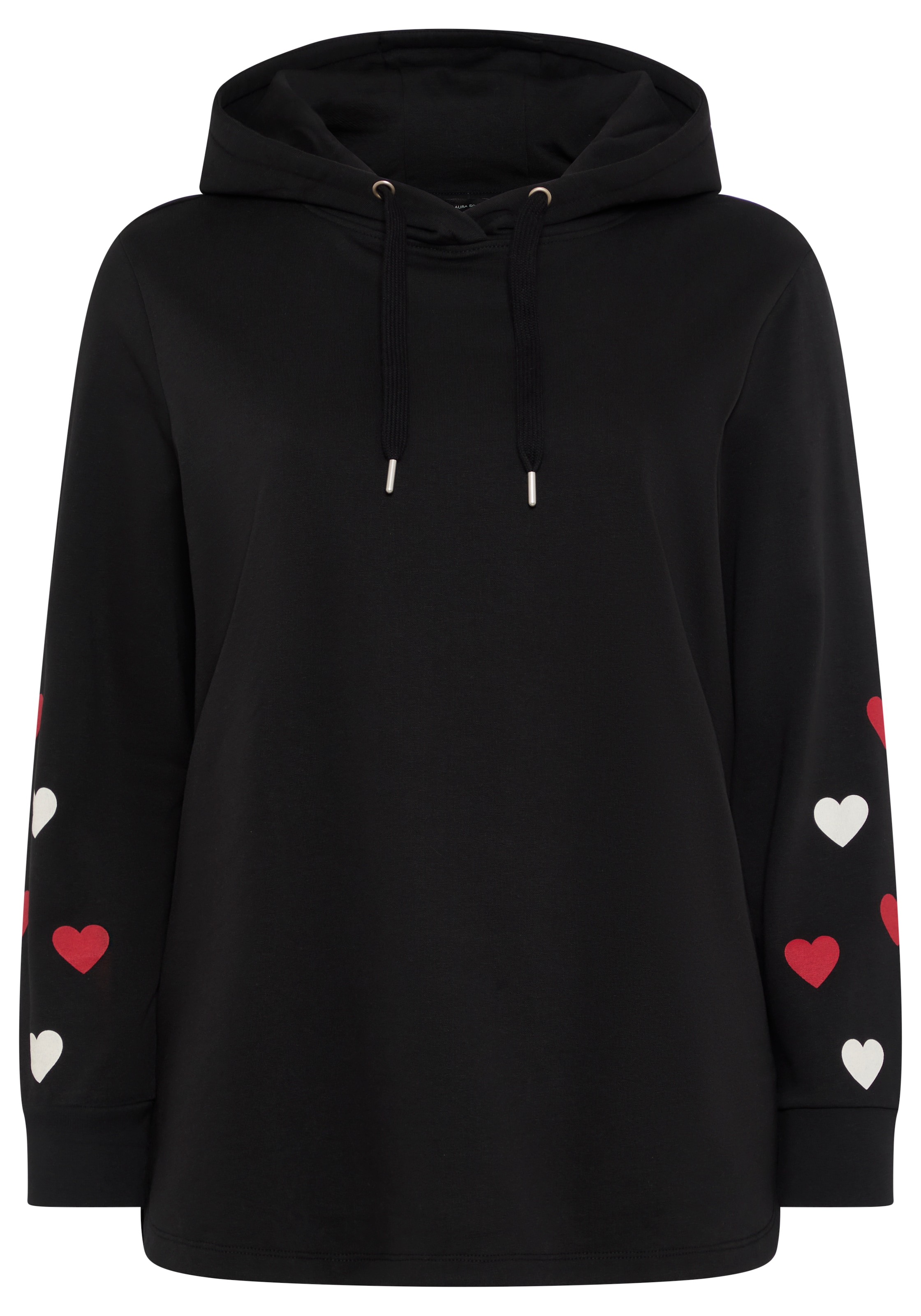 Laura Scott CURVE Kapuzensweatshirt »Große Größen«, im Oversized Look aus weicher Baumwolle
