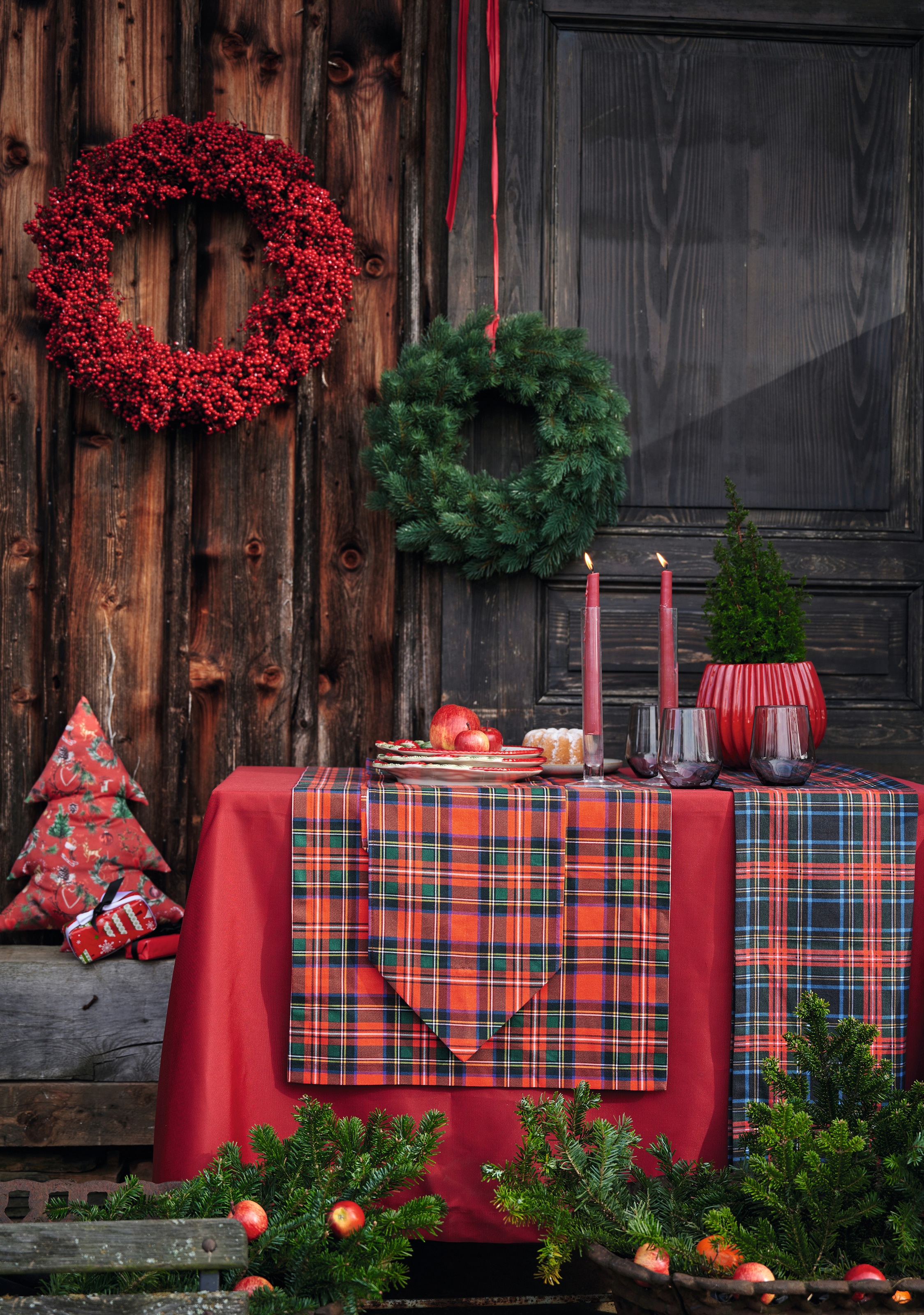 APELT Tischläufer »9539 WINTERWELT, Weihnachtsdeko, Weihnachten«, (1 St.), Digitaldruck