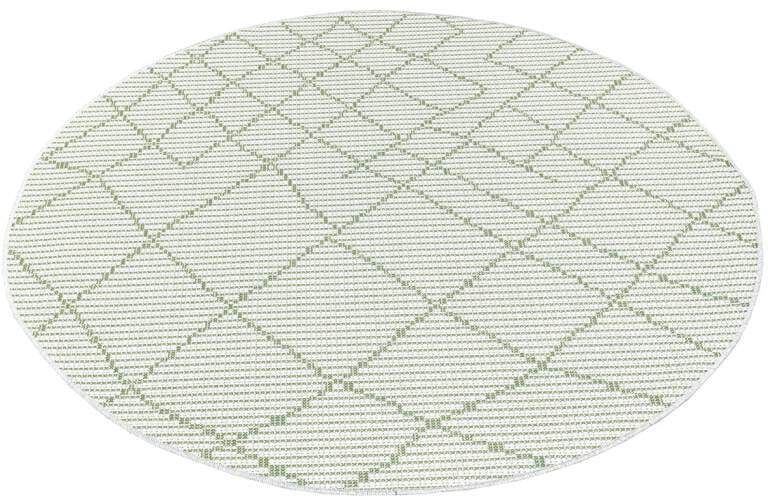 Carpet City Teppich »PALM2778«, rund, 5 mm Höhe, Wetterfest & UV-beständig, günstig online kaufen