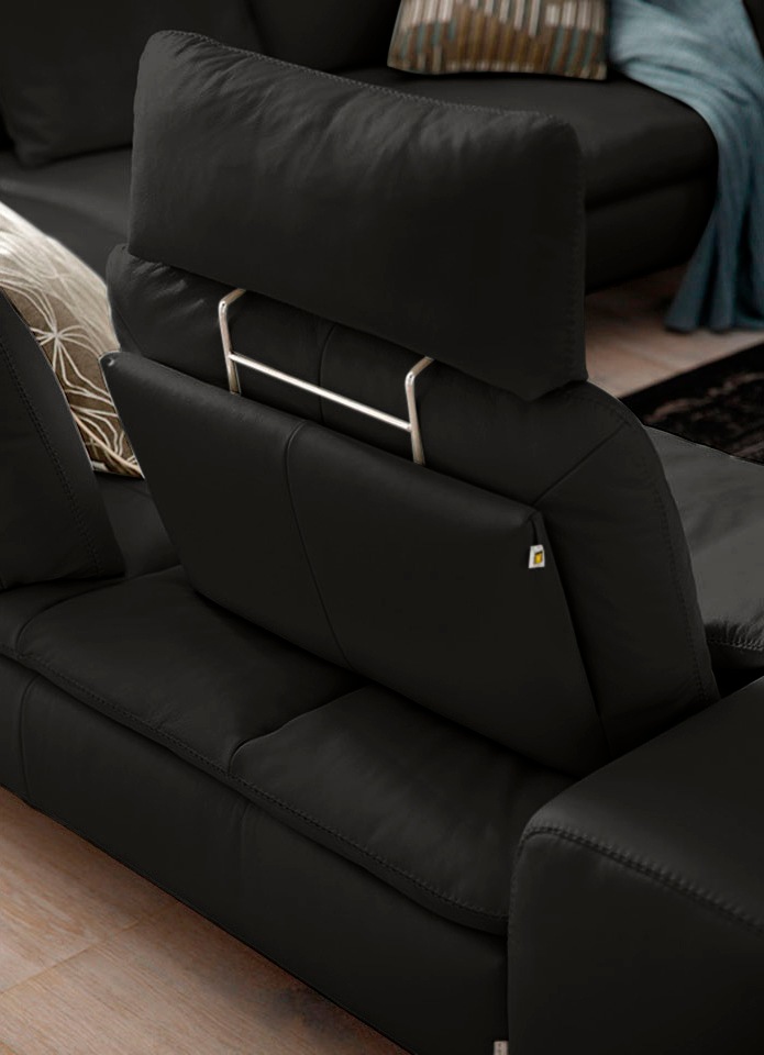 W.SCHILLIG Ecksofa »valentinoo, Designsofa, elegant und bequem, L-Form«, (Set), mit Sitztiefenverstellung, Breite 318 cm