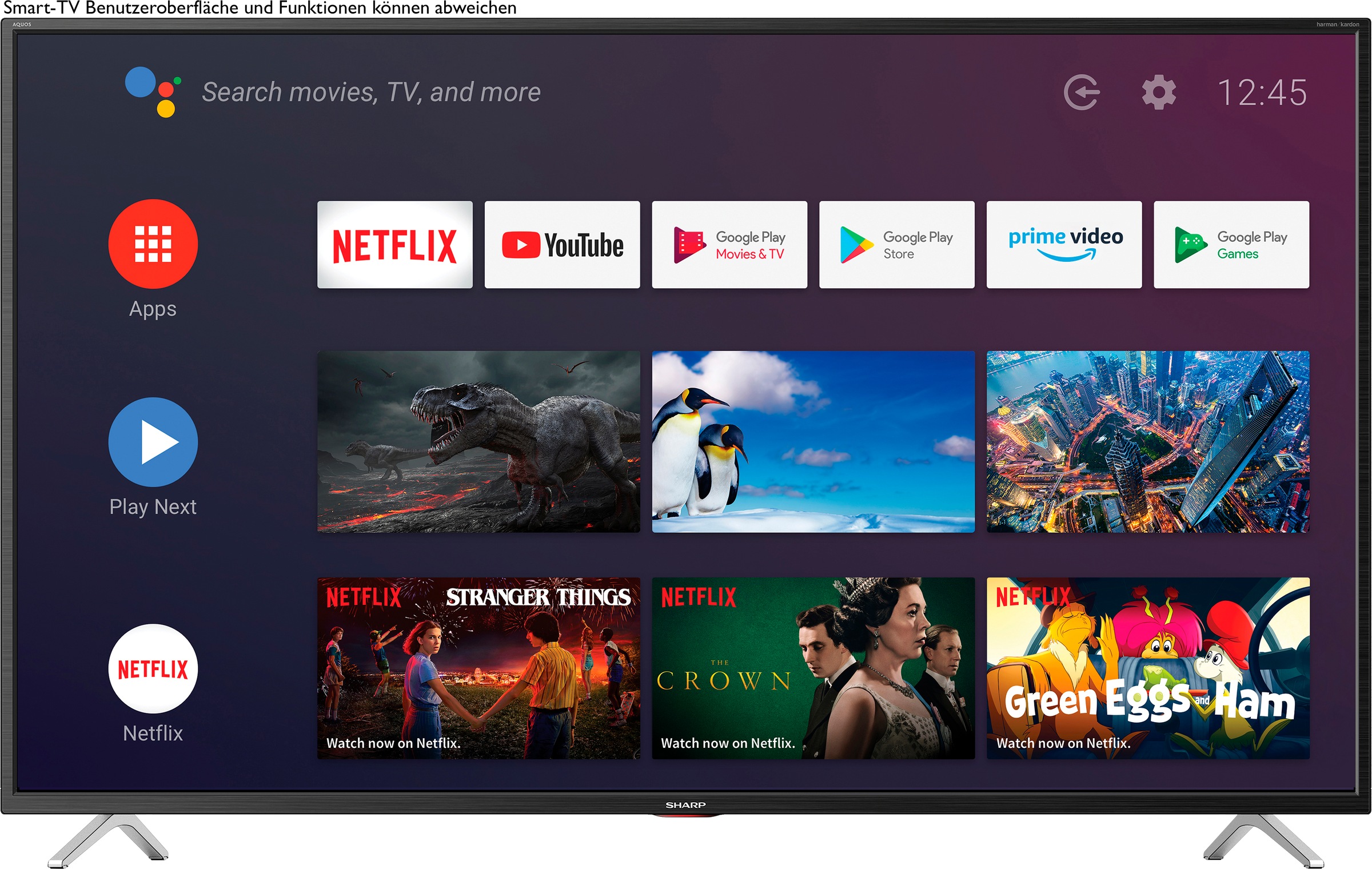 2. Bild von Sharp LED-Fernseher, 126 cm/50 Zoll, 4K Ultra HD, Smart-TV