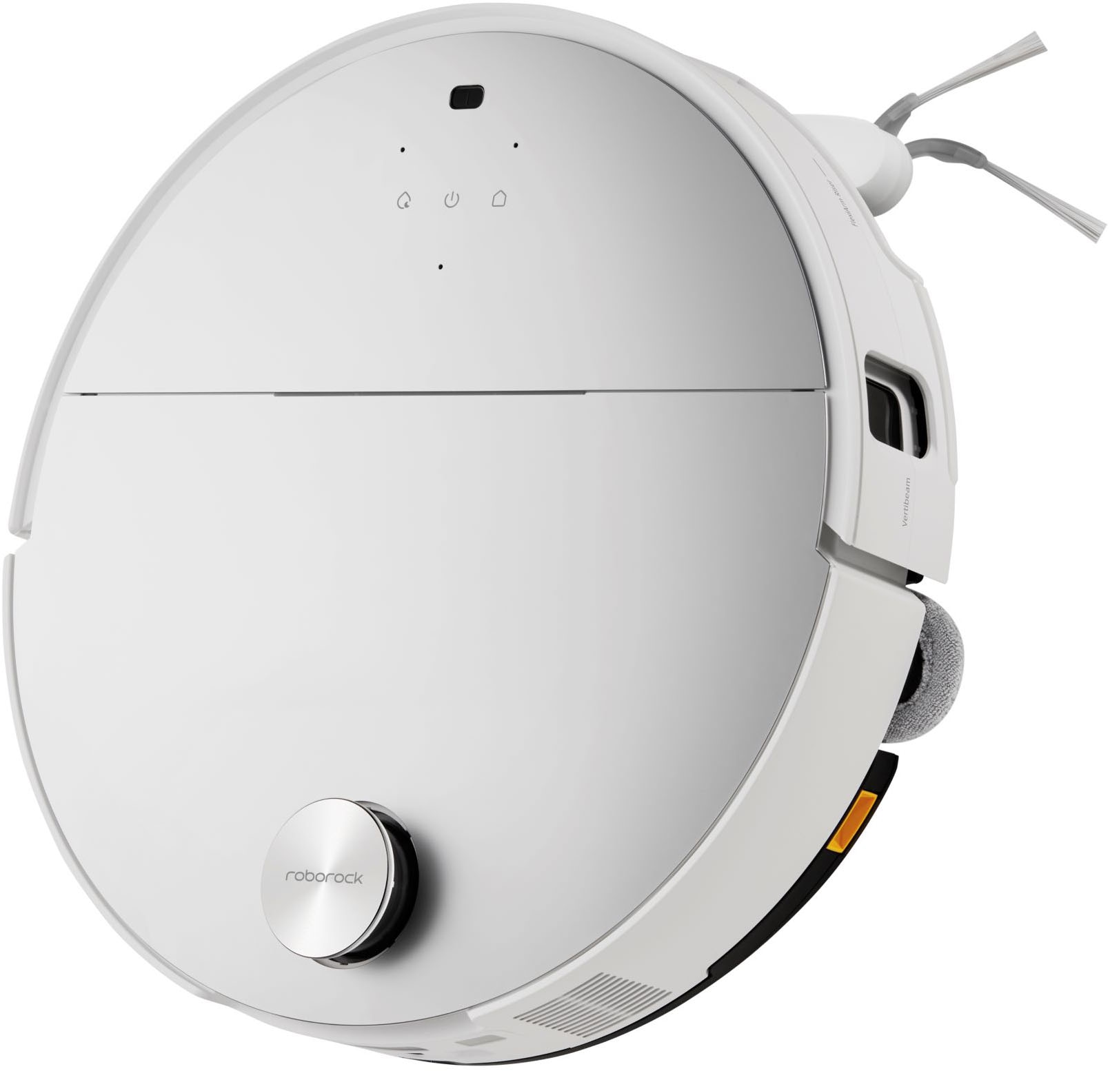 Roborock Saugroboter »Roborock Saros 10, 7,98cm flach«, FlexiArm™ Riser Seitenbürste, 80 °C Moppwäsche