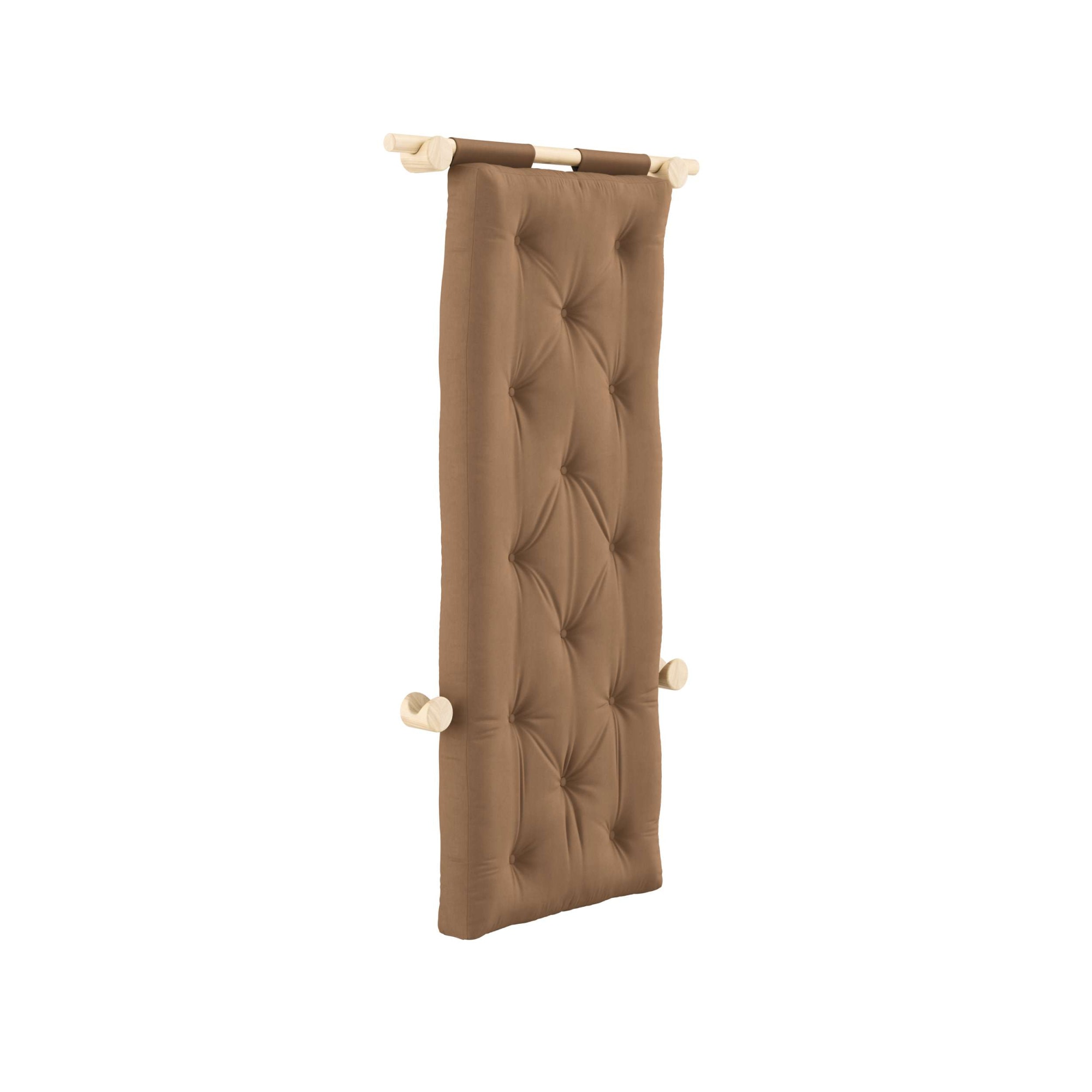 Karup Design Schlafsofa »Hooked Schlafsessel, Sitz- und Schlafplatz, Wandmontiert, platzsparend«, Futonmatratze inkl. Halterungsset aus FSC®-zertifiziertem Massivholz