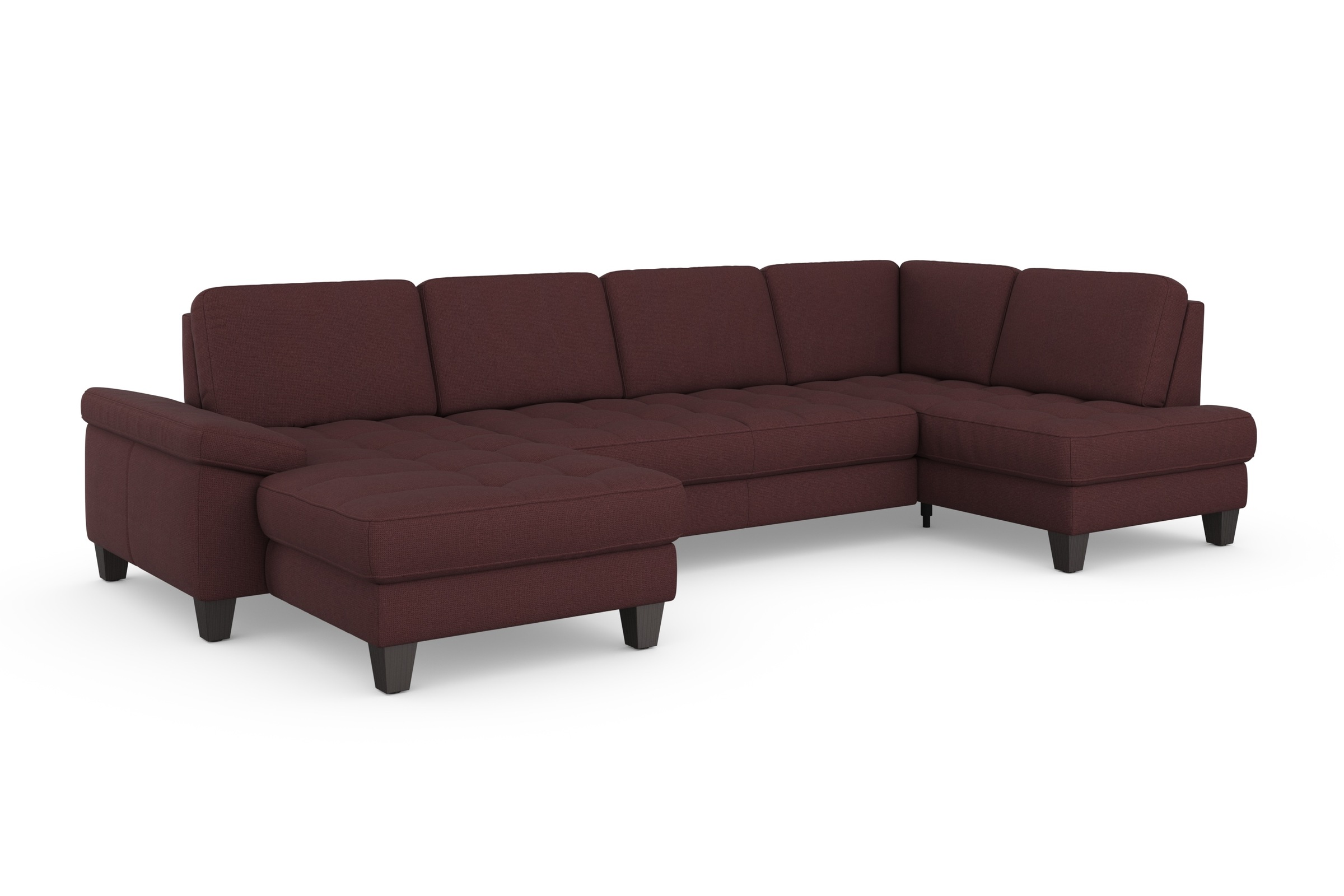 sit&more Wohnlandschaft »Westham U-Form«, wahlweise mit Bettfunktion, Bettkasten, Sitztiefenverstellung