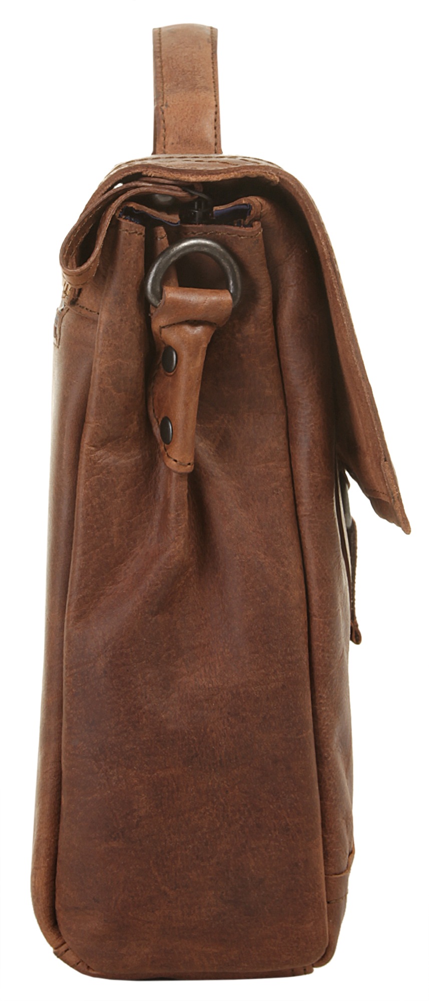 Sansibar Messenger Bag, echt Leder