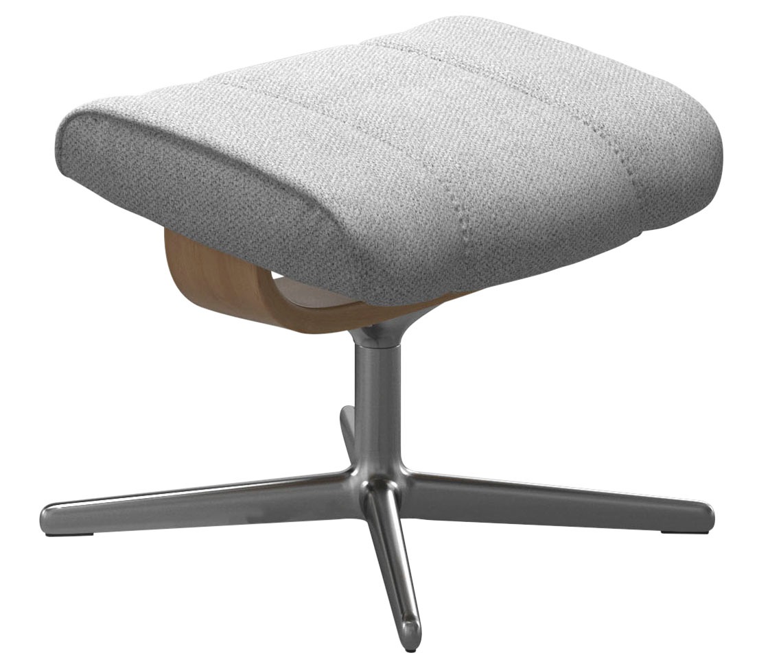 Stressless® Fußhocker »Consul«, mit Cross Base, Größe S, M & L, Holzakzent Eiche
