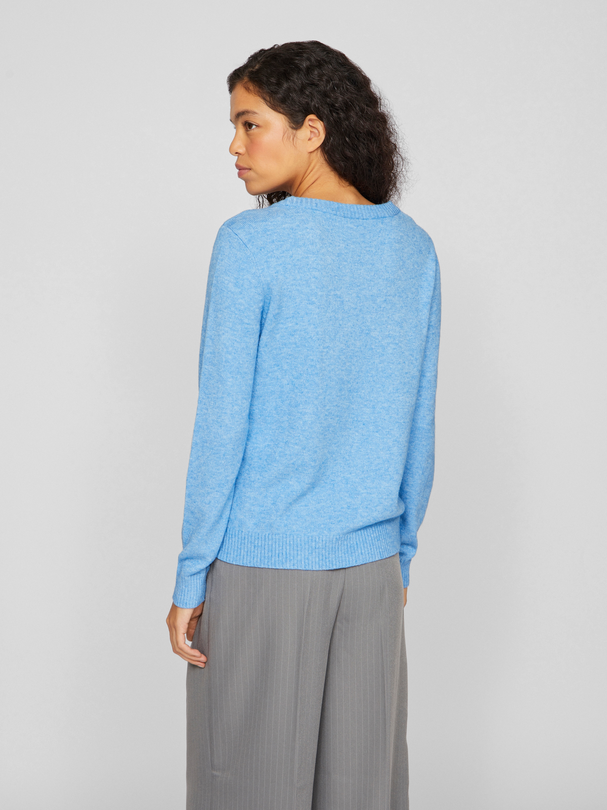 Vila Rundhalspullover »VIRIL O-NECK L/S KNIT TOP - NOOS«