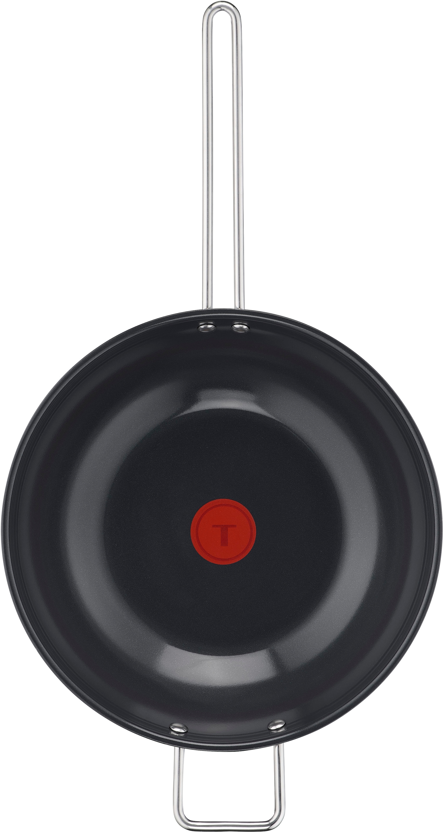Tefal Wok »Nordica«, Edelstahl, (1 tlg.), Thermo-Signal-Technologie, minimalistisches Design, robuster Griff