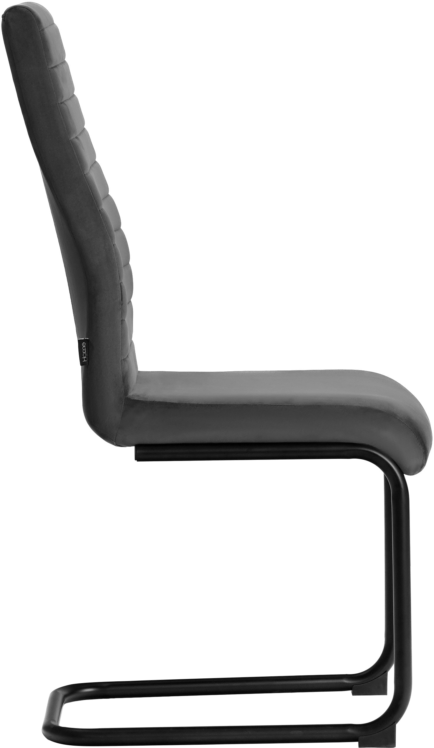 Home affaire Essgruppe »Elbach Ausziehtisch«, (Set, 5 tlg.), ausziehbar 120-160 cm, Hochglanz, Tischgruppe Freischwinger