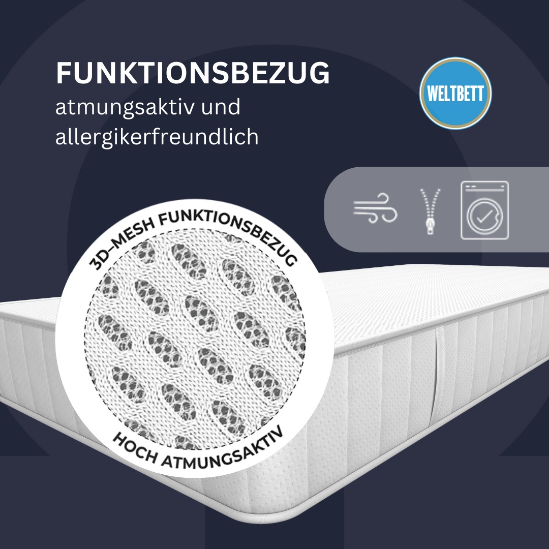 WELTBETT Komfortschaummatratze »Omega, Wendematratze, 90x200, 140x200 cm un günstig online kaufen