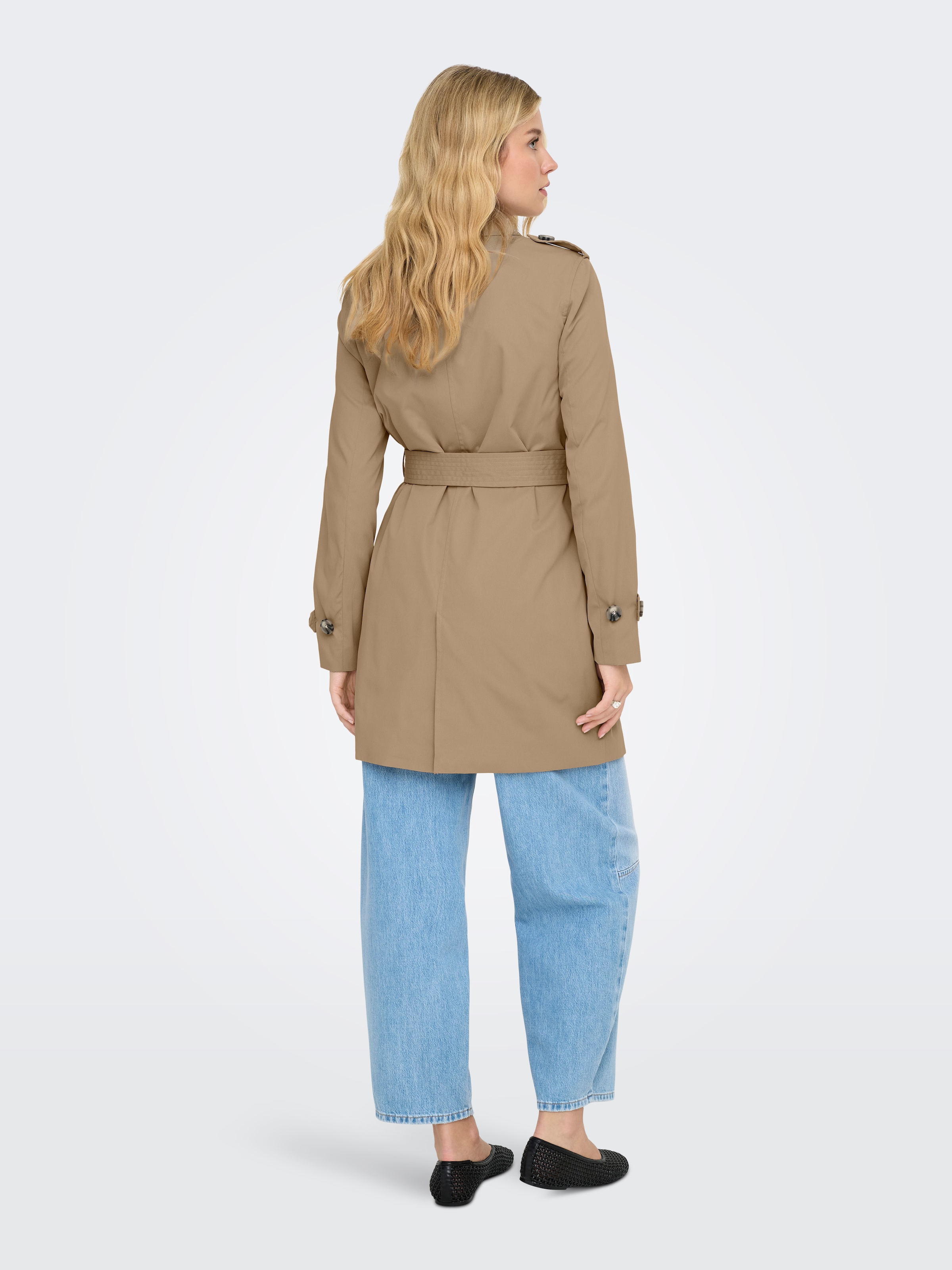 ONLY Trenchcoat »ONLDISA LIFE SB TRENCHCOAT CC OTW« klassischer Schnitt