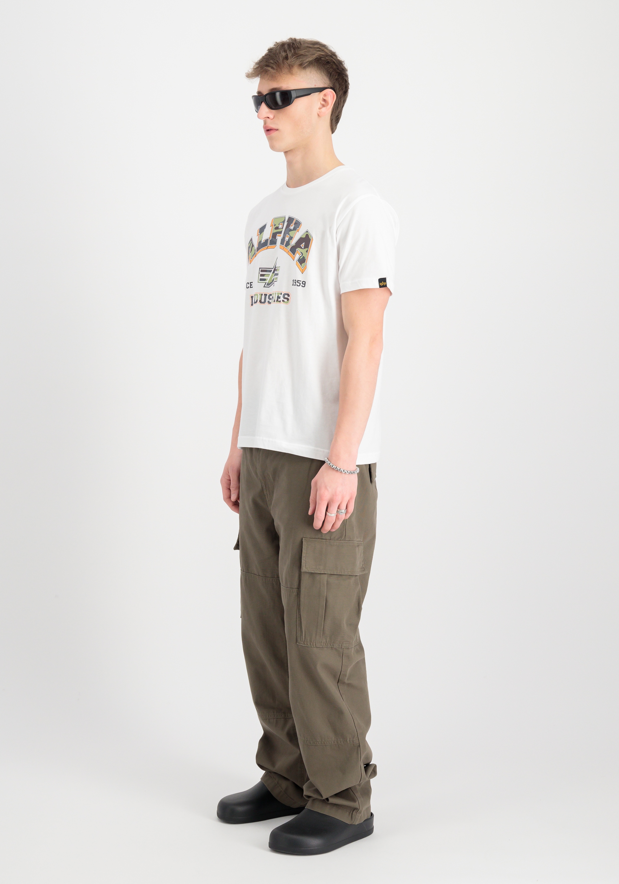 Alpha Industries T-Shirt »Alpha Industries Men - T-Shirts College Camo T«