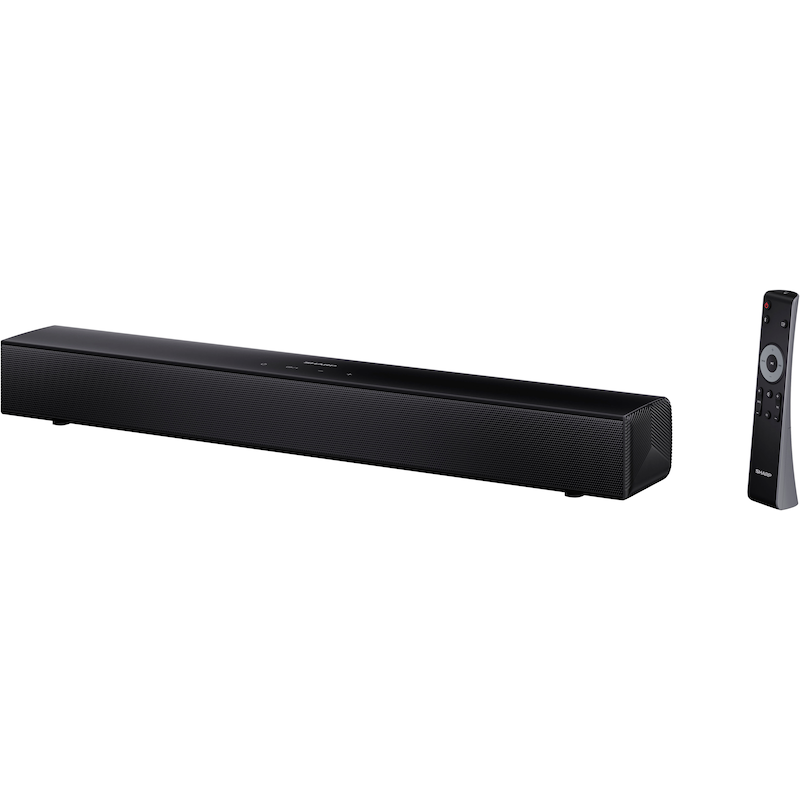 SHARP Soundbar »HT-SB121« Stereo (Bluetooth Lautstärkeregelung Pairing USB-Wiedergabe 120 W) schwarz der TV-Fernbedienung; Kabelloses Bluetooth...