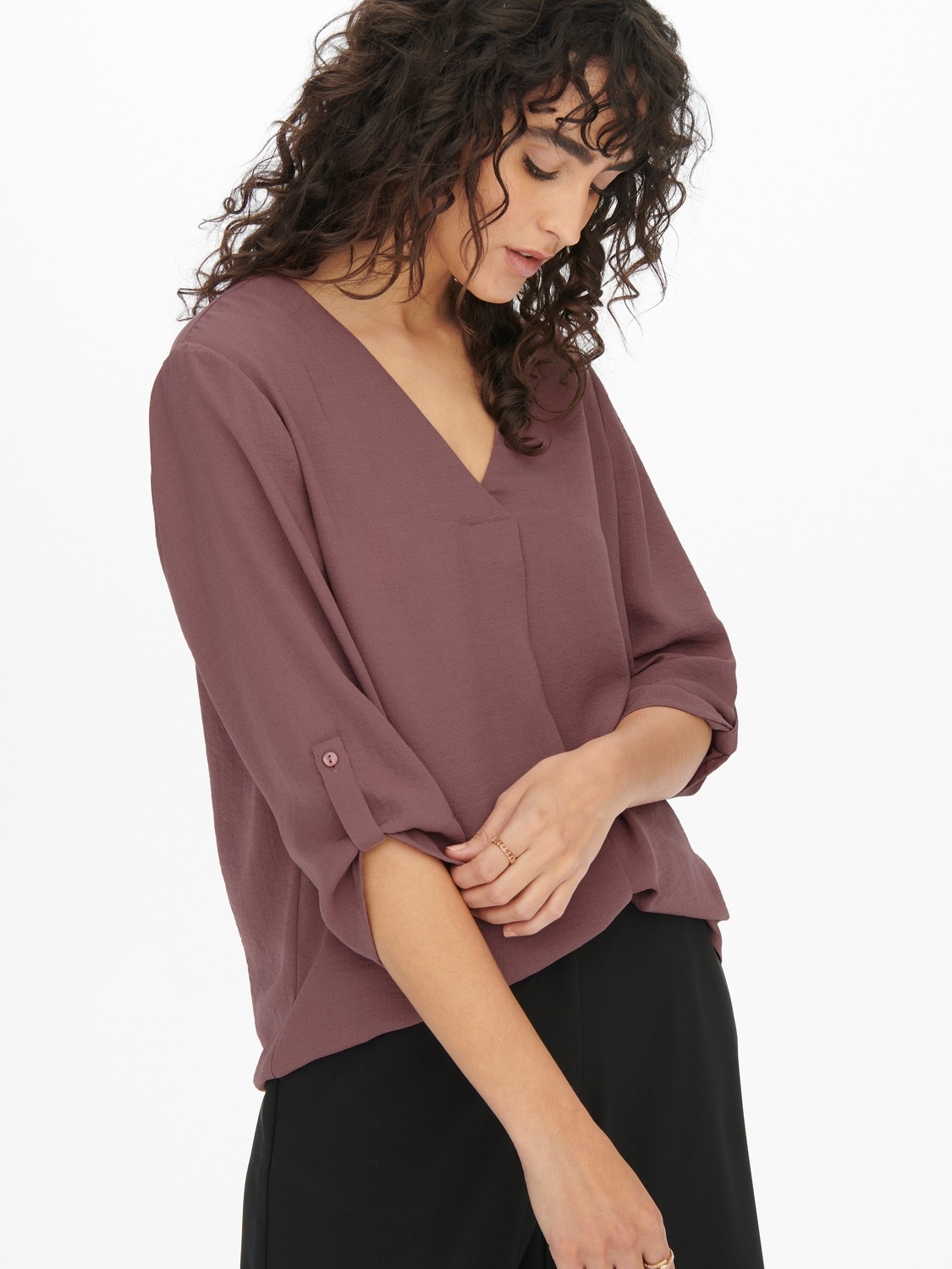 JDY Shirtbluse »JDYDIVYA LIFE 3/4 TOP WVN NOOS«