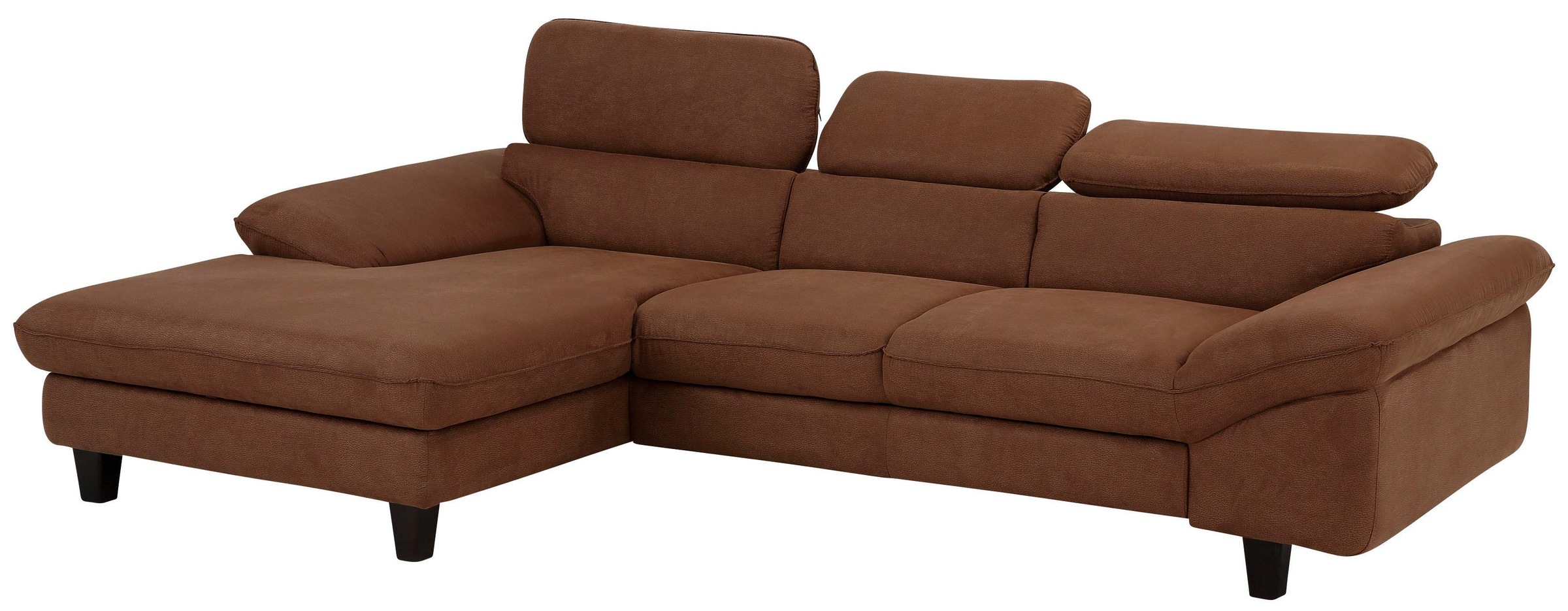 Home affaire Ecksofa »Pilot L-Form«, mit Kopfteilverstellung, optional Bettfunktion und Bettkasten