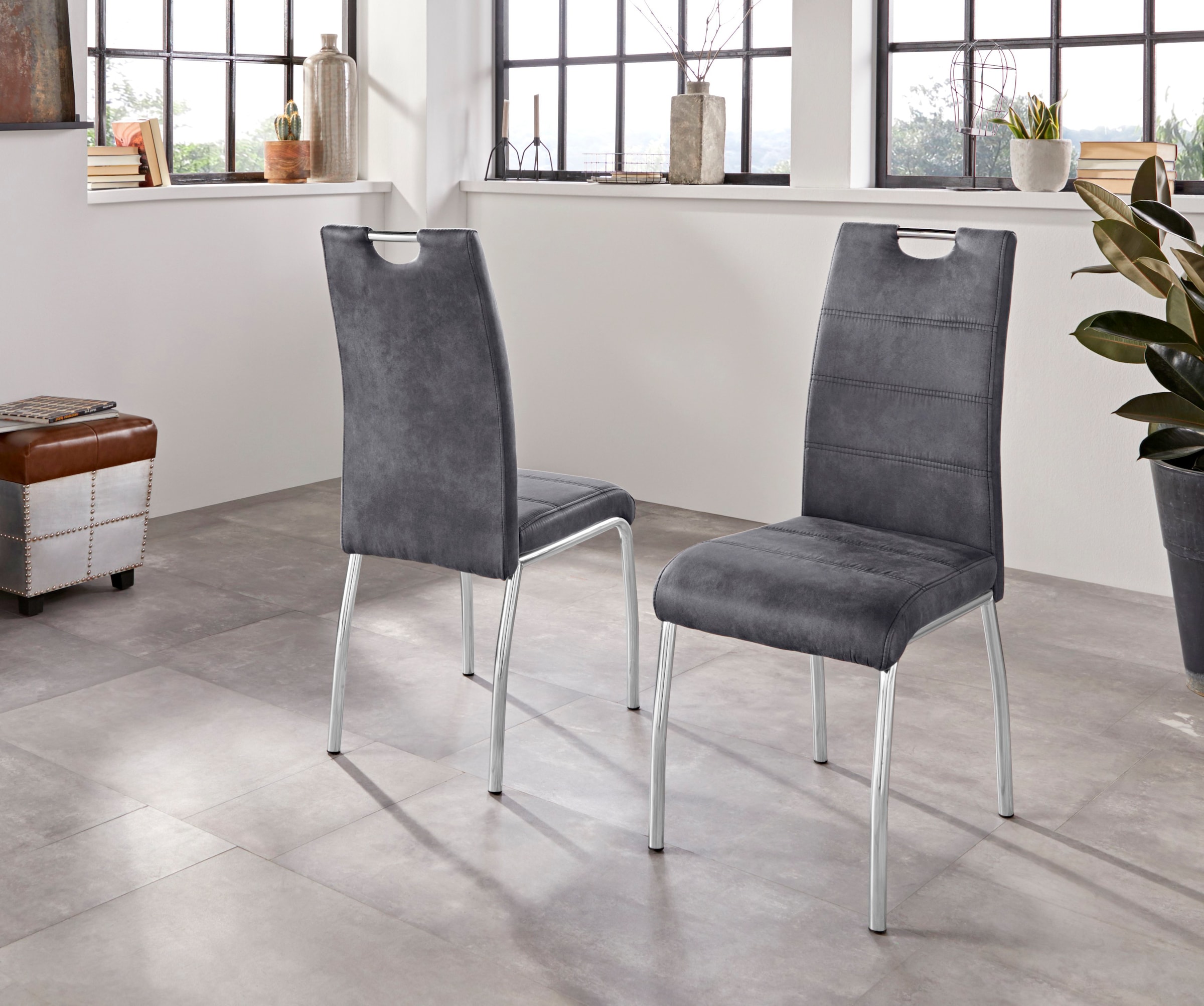 HELA Stuhl »Susi«, (Set), 2 St., Polyester, 2 oder 4 Stück, mit Griff