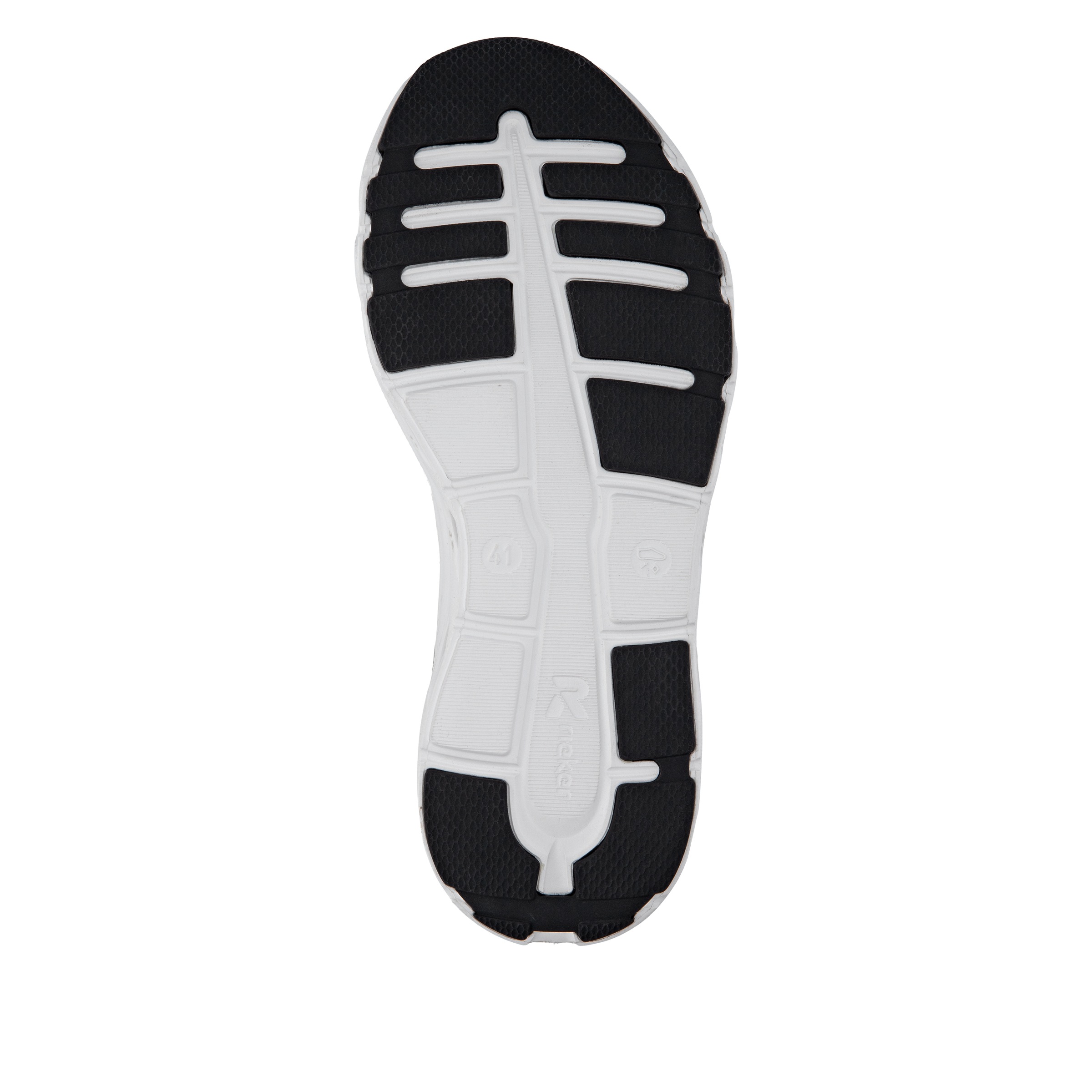 RIEKER Sport Slip-On Sneaker, Freizeitsneaker, Halbschuh, Schlupfschuh mit gepolstertem Schaftrand
