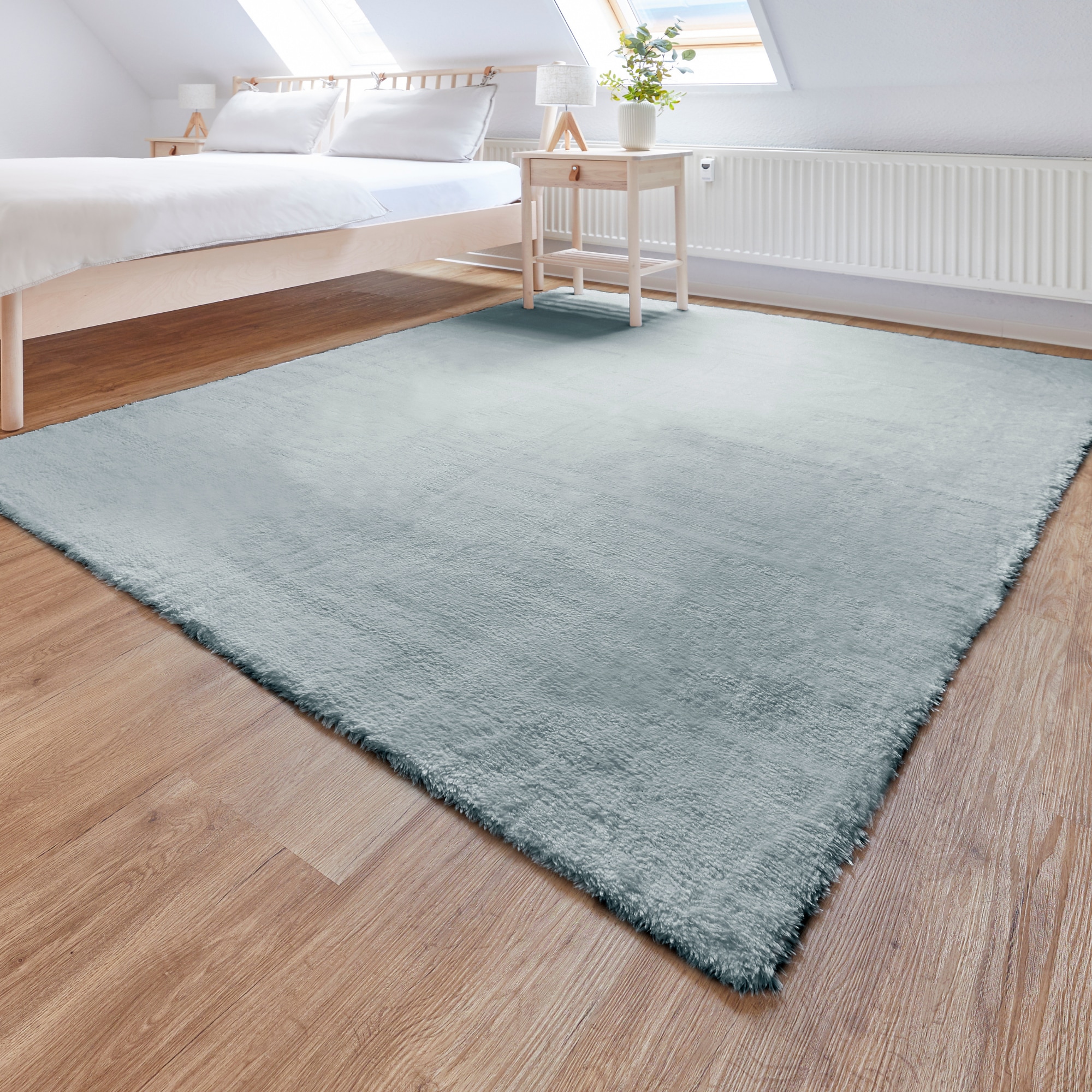 Andiamo Fellteppich »Lamm Fellimitat«, rechteckig, 20 mm Höhe, Kunstfell, sehr weicher Flor, waschbar